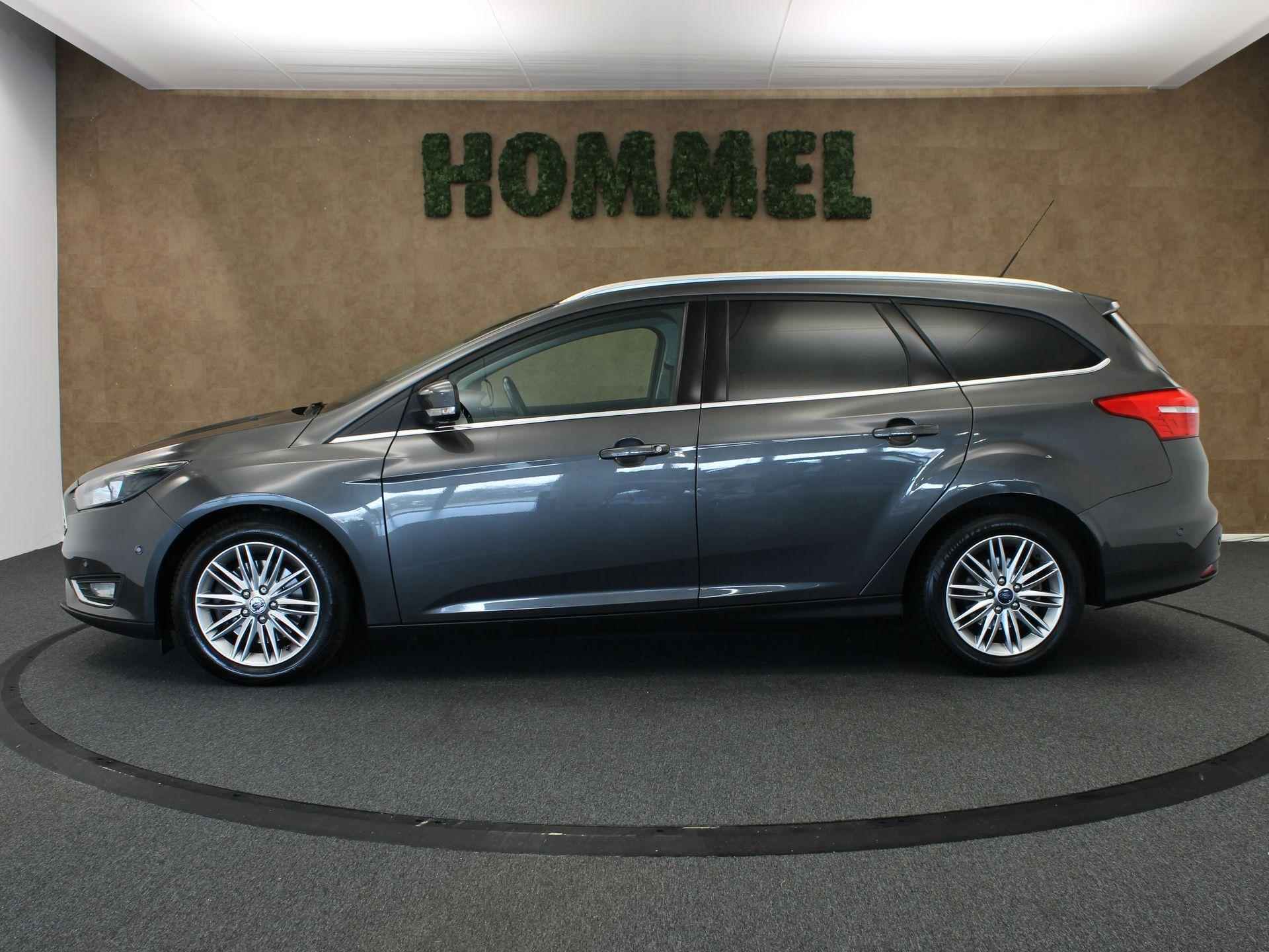 Ford Focus 1.5 Ecoboost Titanium - AFNEEMBARE TREKHAAK (1.500KG GEREMD) - NAVIGATIE - PARKEERSENSOREN VOOR EN ACHTER - STOEL - EN STUURVERWARMING - MULTIMEDIA VOORBEREIDING - CRUISE CONTROL - 10/37