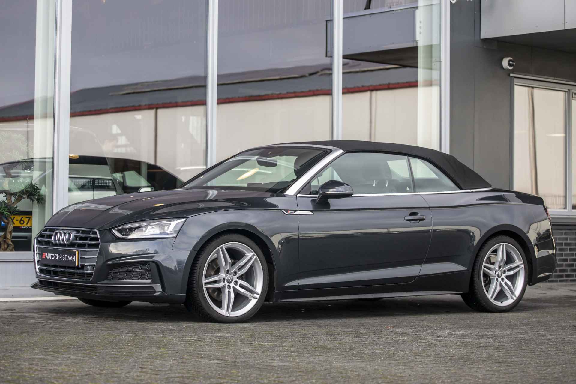 Audi A5 Cabriolet 40 TFSI Design Pro Line Plus | Camera | Virtual | Leder - 14/45