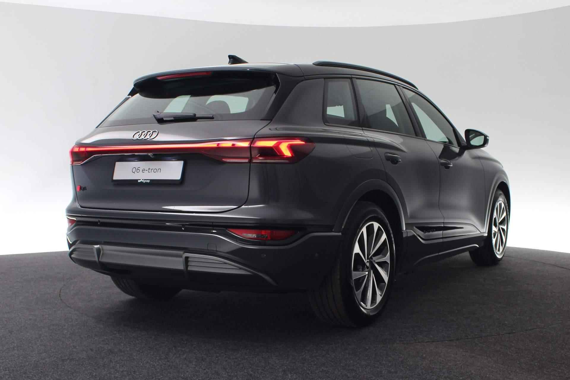 Audi Q6 e-tron 306PK Advanced edition Performance | Comfortpakket plus | Techniekpakket plus | Sportstoel zwart leder-kunstl. - 5/49