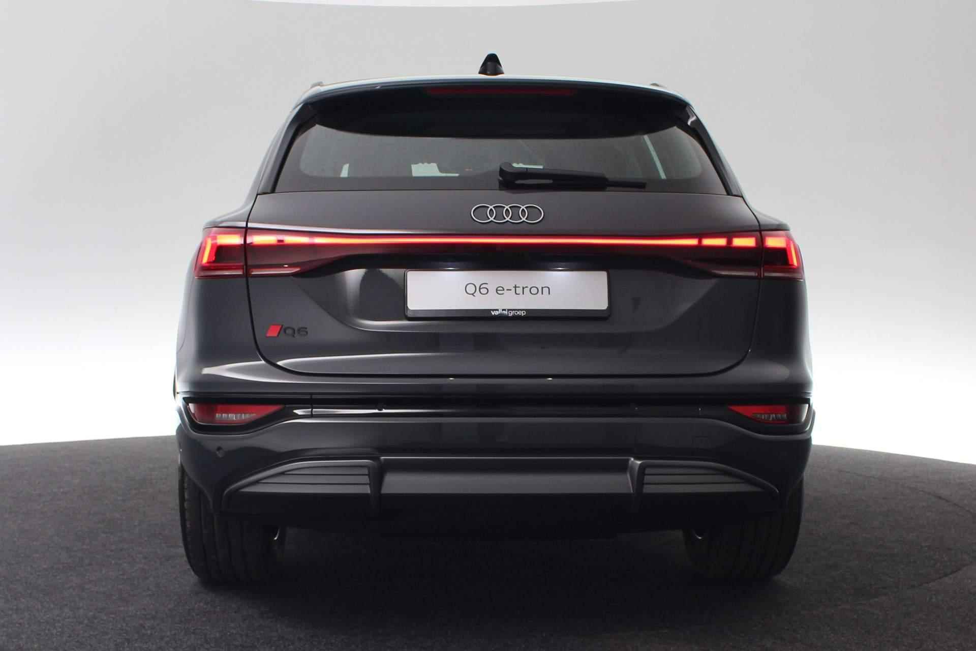 Audi Q6 e-tron 306PK Advanced edition Performance | Comfortpakket plus | Techniekpakket plus | Sportstoel zwart leder-kunstl. - 23/49