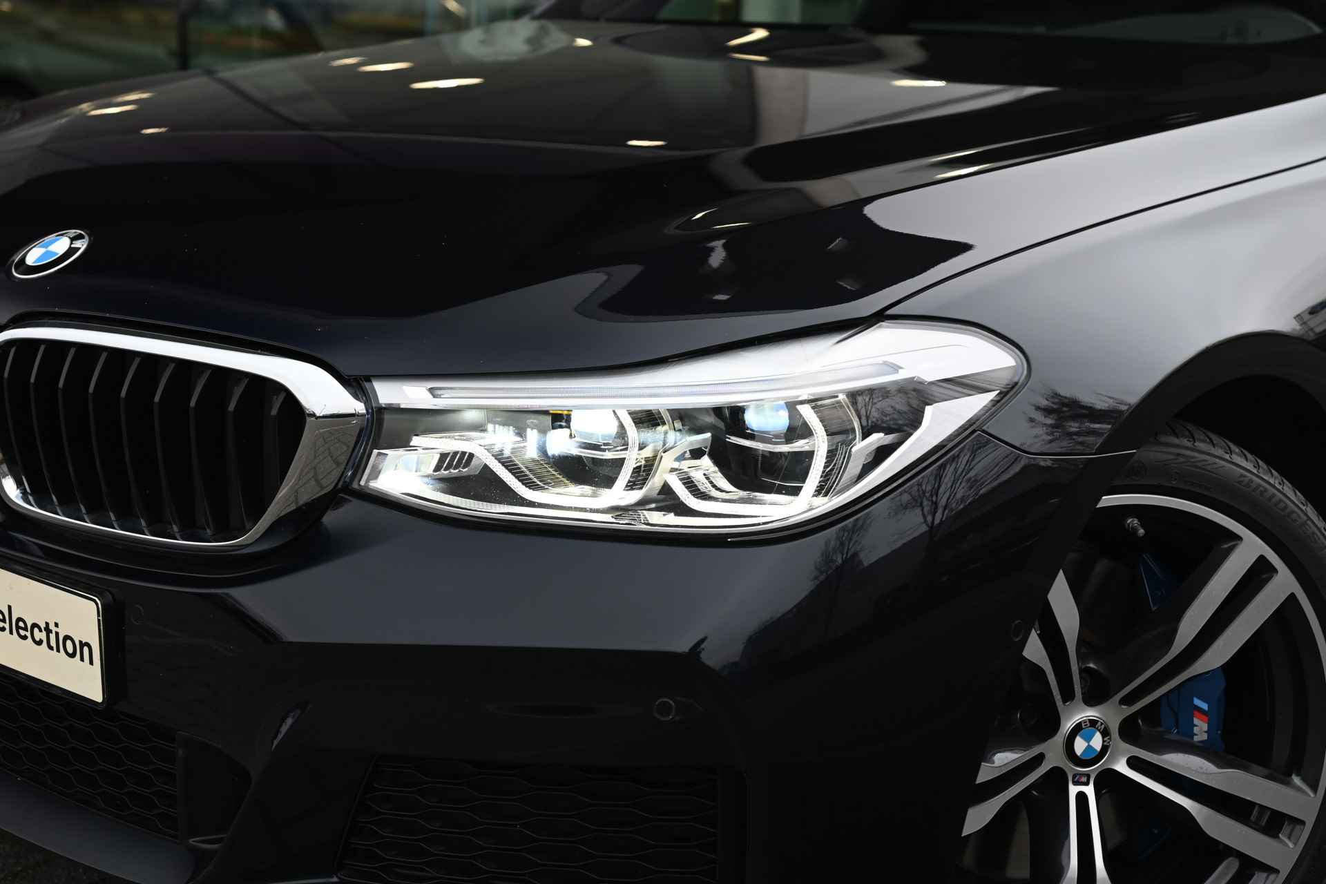 BMW 6 Serie Gran Turismo 640i High Executive M Sport Automaat / Panoramadak / Adaptieve LED / Head-Up / Parking Assistant / Stoelverwarming / Navigatie Professional / Verwarmd stuurwiel - 35/37