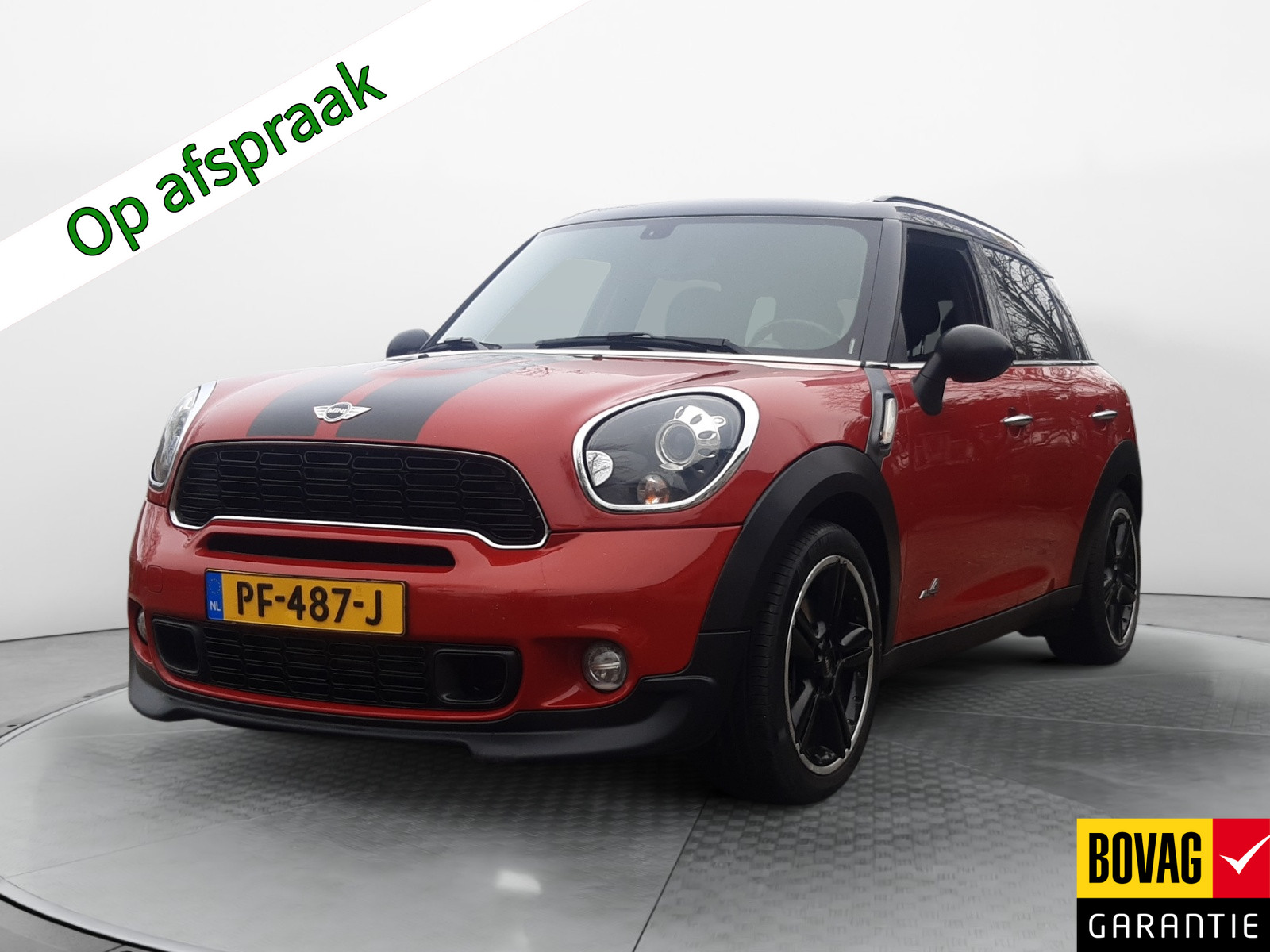 MINI Countryman 1.6 Cooper S ALL4 Automaat (185 PK) Keurig-Onderh. 12-Mnd-Bovag. Airco/Climate-Control, Cruise-Control, Sportstoelen, Half-Lederen-Bekleding,