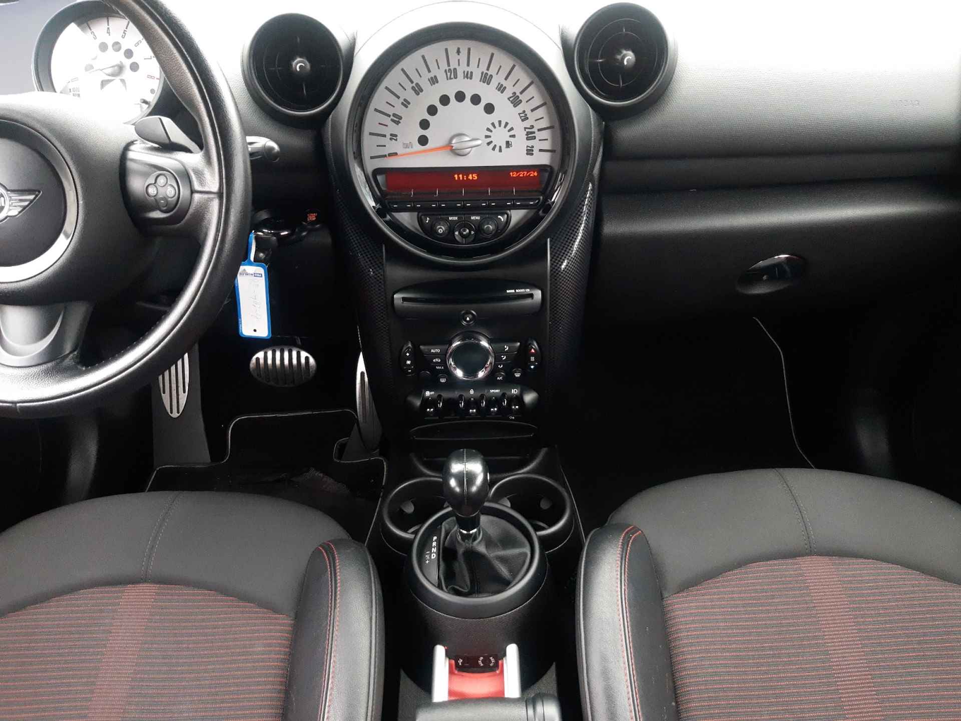 MINI Countryman 1.6 Cooper S ALL4 Automaat (185 PK) Keurig-Onderh. 12-Mnd-Bovag. Airco/Climate-Control, Cruise-Control, Sportstoelen, Half-Lederen-Bekleding, - 16/34