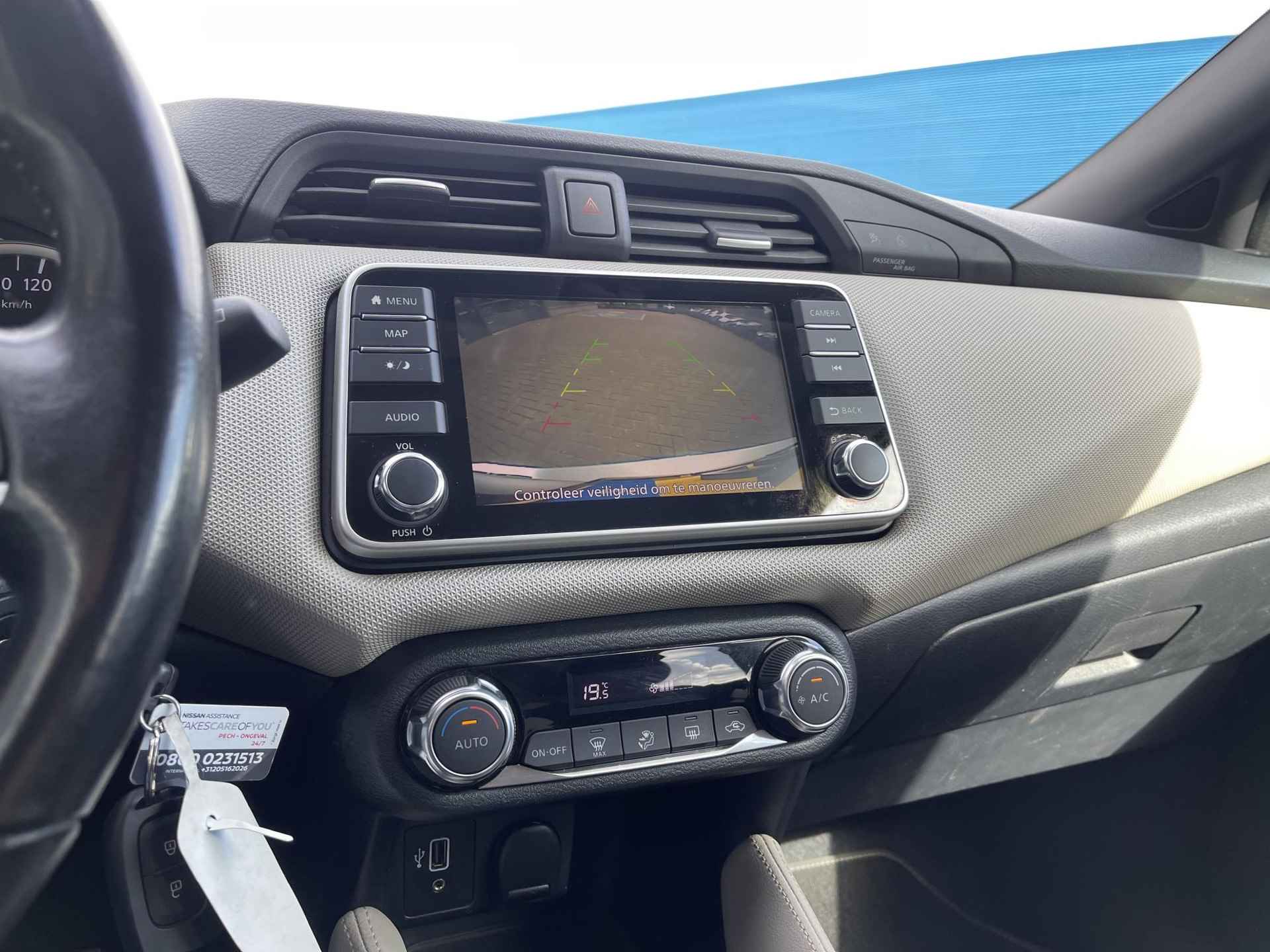 Nissan Micra 1.0 IG-T N-Connecta | Navigatie | Camera | Apple Carplay/Android Auto | Park. Sensor | Cruise & Climate Control | Rijklaarprijs! - 17/24