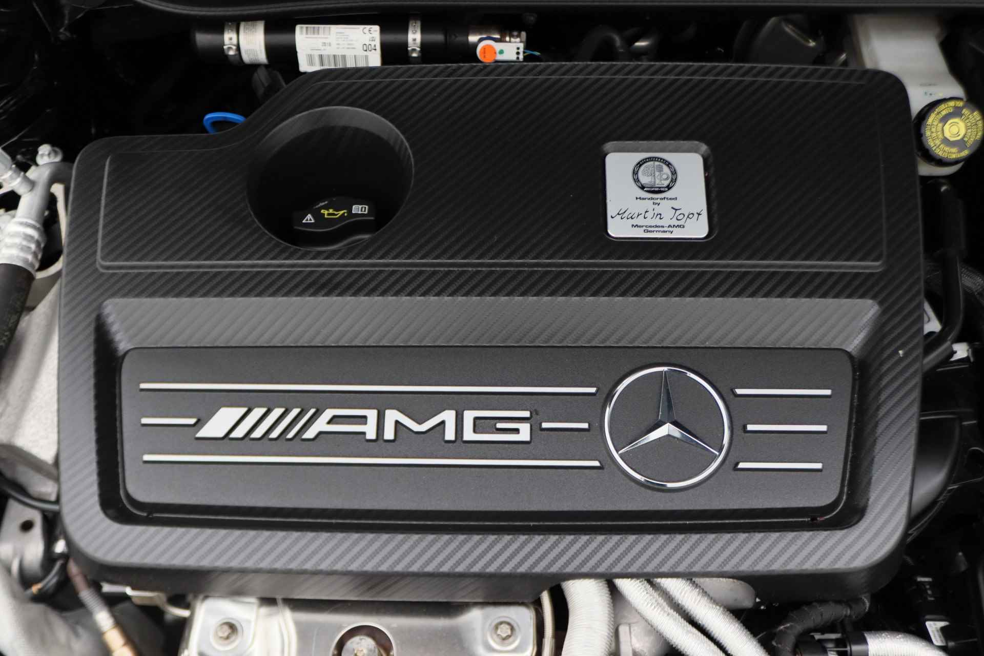 Mercedes-Benz GLA 45 AMG 4Matic Premium Plus Automaat LED, Panoramadak, Cruise, Camera, PDC, Navigatie, Stoelverw., 19'' - 56/56