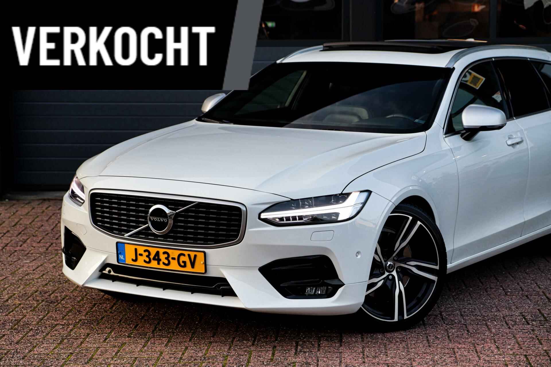 Volvo V90 2.0 T5 R-Design /LED/PANODAK/KEYLESS/HUD/MEMORY/CAMERA/STOELVERW./TREKHAAK! - 5/28