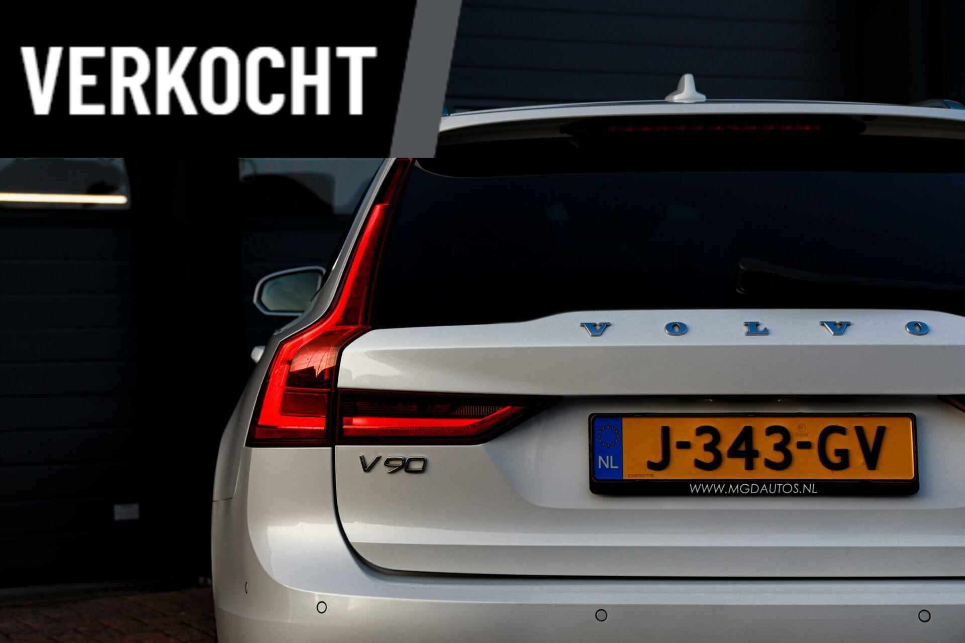 Volvo V90 2.0 T5 R-Design /LED/PANODAK/KEYLESS/HUD/MEMORY/CAMERA/STOELVERW./TREKHAAK! - 24/28