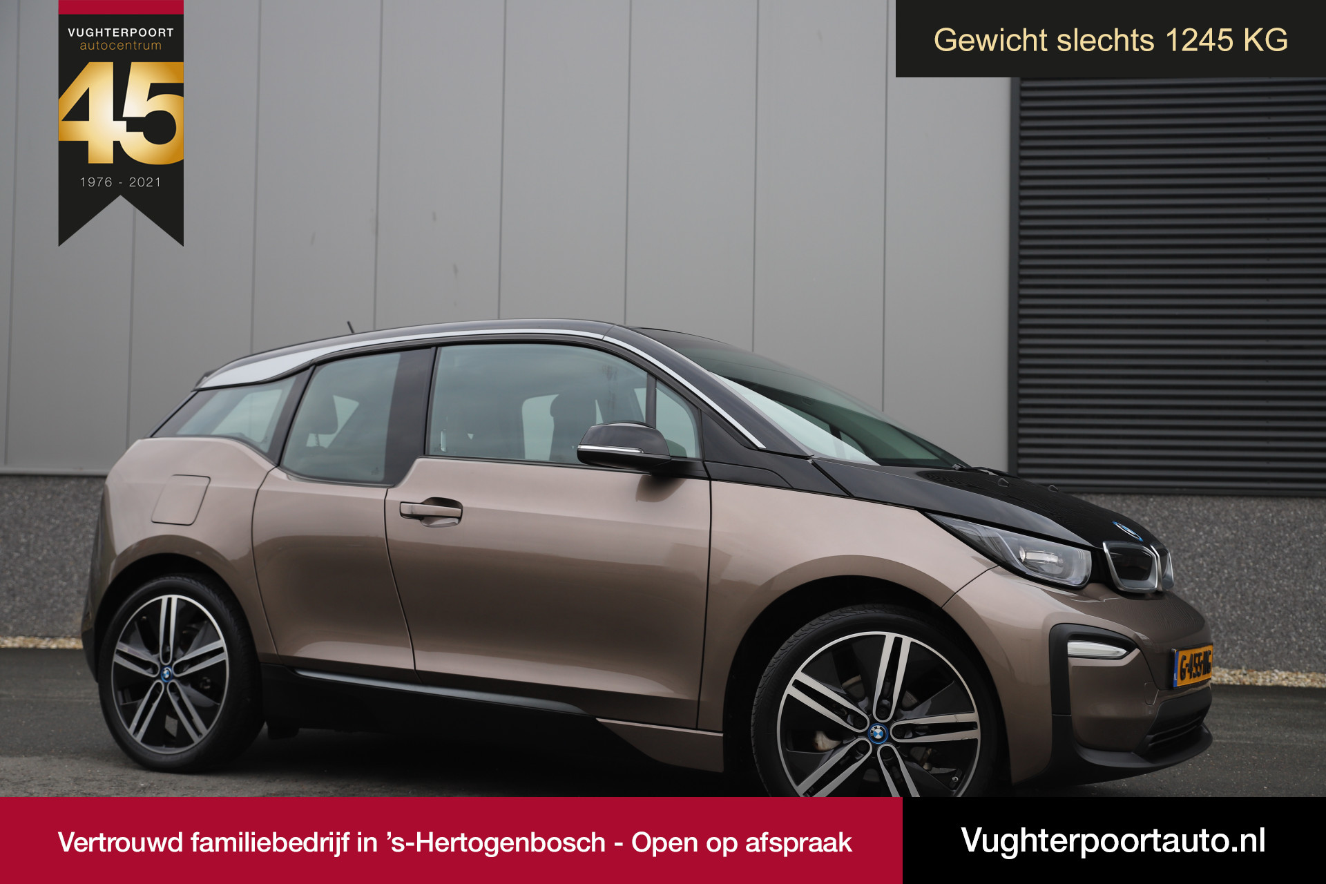 BMW i3 120Ah 42 kWh Leder/ Schuifdak/ Accu 98%/ 3-Fase/20"/LED