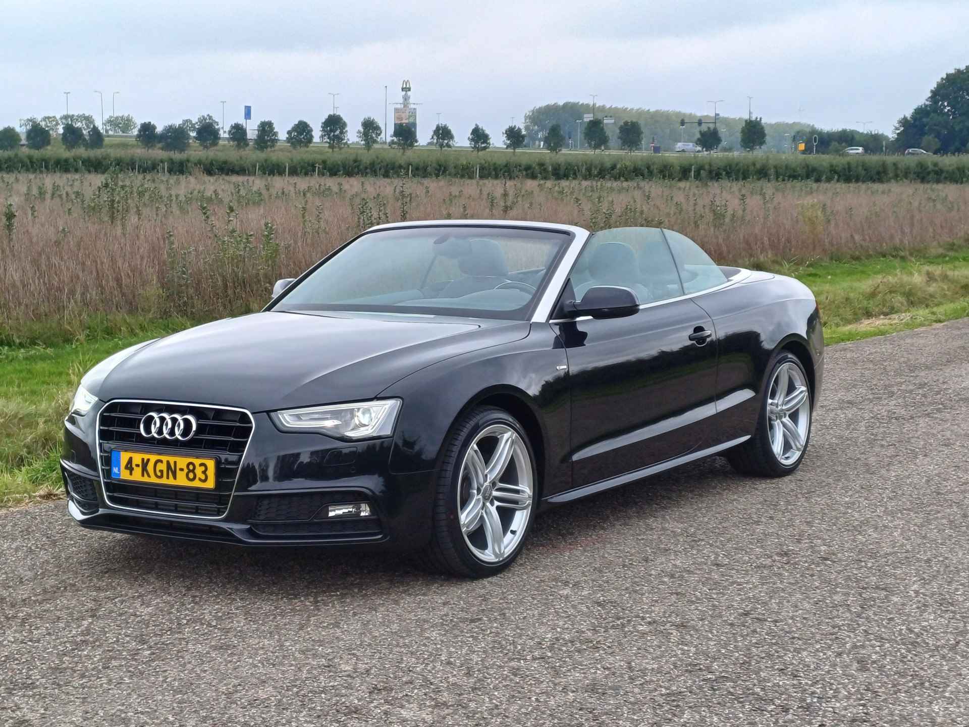 Audi A5 Cabriolet 1.8 TFSI Pro Line S | 3x S-Line | 1e eigenaar ! | Lage KM ! | NL Geleverd ! | Trekhaak - 45/53