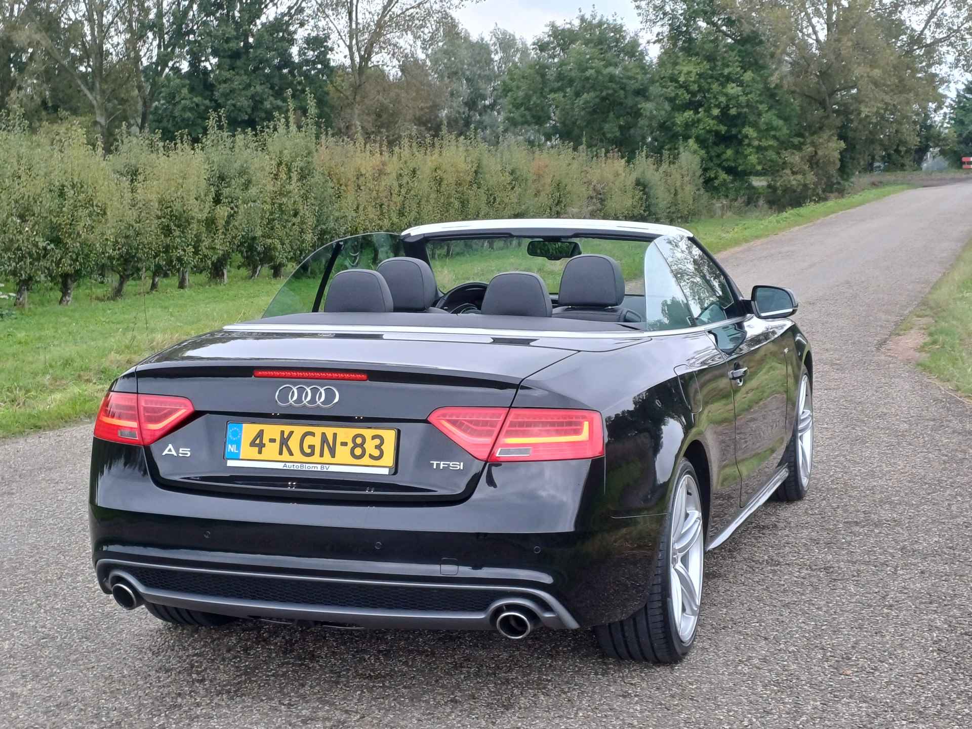 Audi A5 Cabriolet 1.8 TFSI Pro Line S | 3x S-Line | 1e eigenaar ! | Lage KM ! | NL Geleverd ! | Trekhaak - 48/53