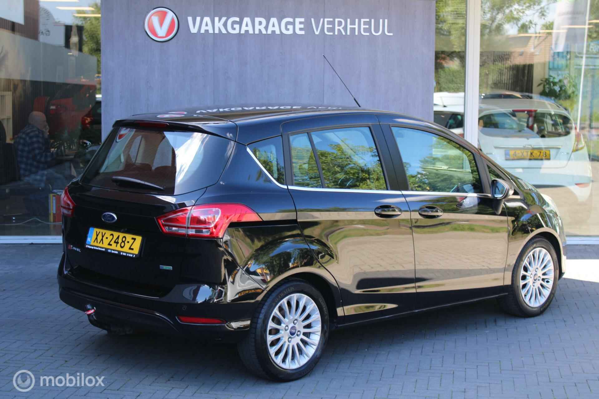 Ford B-Max 1.0 EcoBoost Titanium|Trekhaak|Clima|Cruise - 4/35