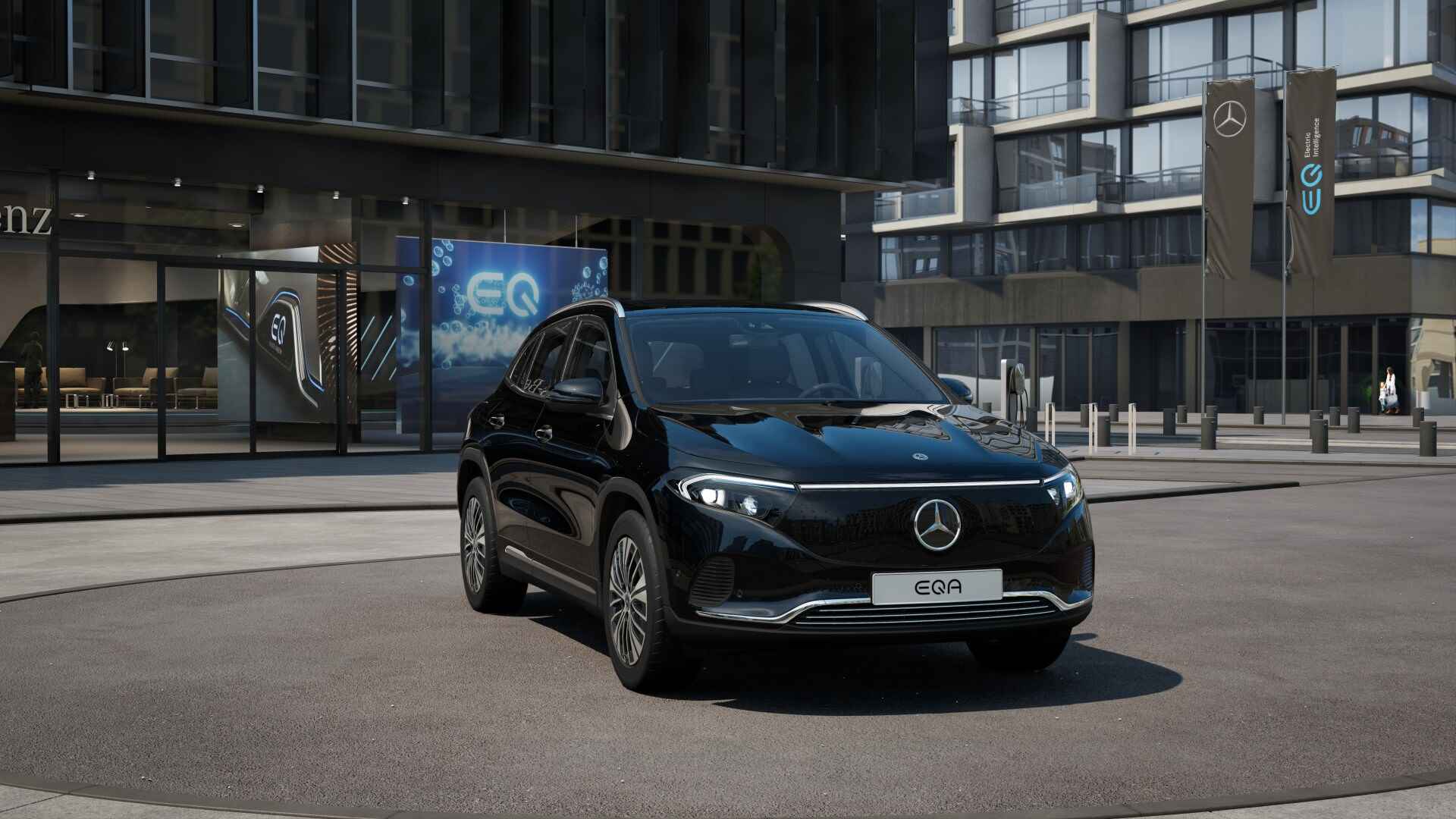 Mercedes-Benz EQA 250+ Business Solution 71 kWh | Parkeerpakket met achteruitrijcamera | Essential Plus pakket | Dodehoekassistent | EASY PACK achterklep | Verwarmde stoelen vooraan | Spiegelpakket | Zitcomfortpakket | - 17/25