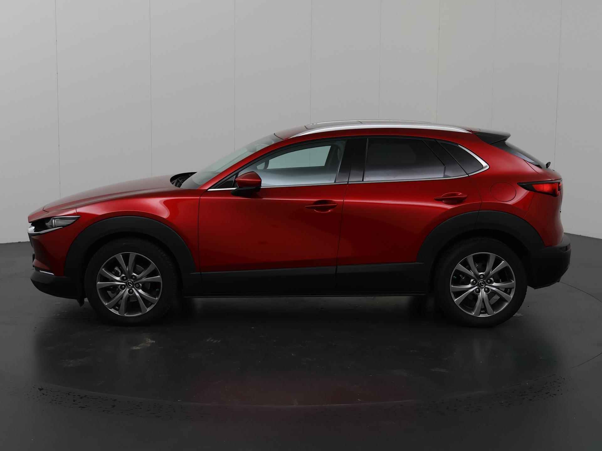 Mazda CX-30 2.0 e-SkyActiv-X M Hybrid AWD Luxury | Panoramadak | Navigatie | Parkeercamera 360° | Bose | Leder | Elektr. Achterklep | - 6/43