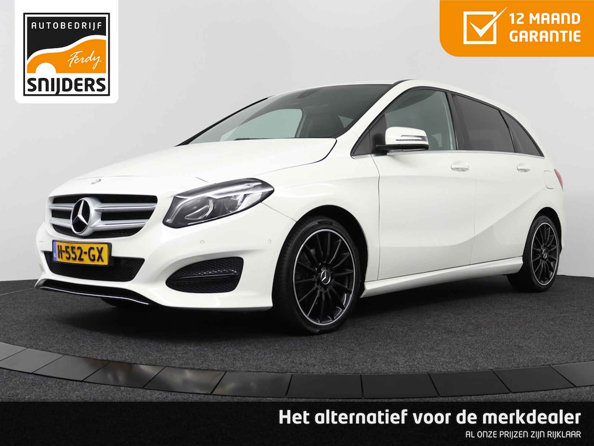 Mercedes-Benz B-Klasse 200 CDI Prestige, 12 MND GARANTIE | NAVI | Leer | PDC | UNIEKE LAGE KILOMETERSTAND ! -RIJKLAAR - 1/39