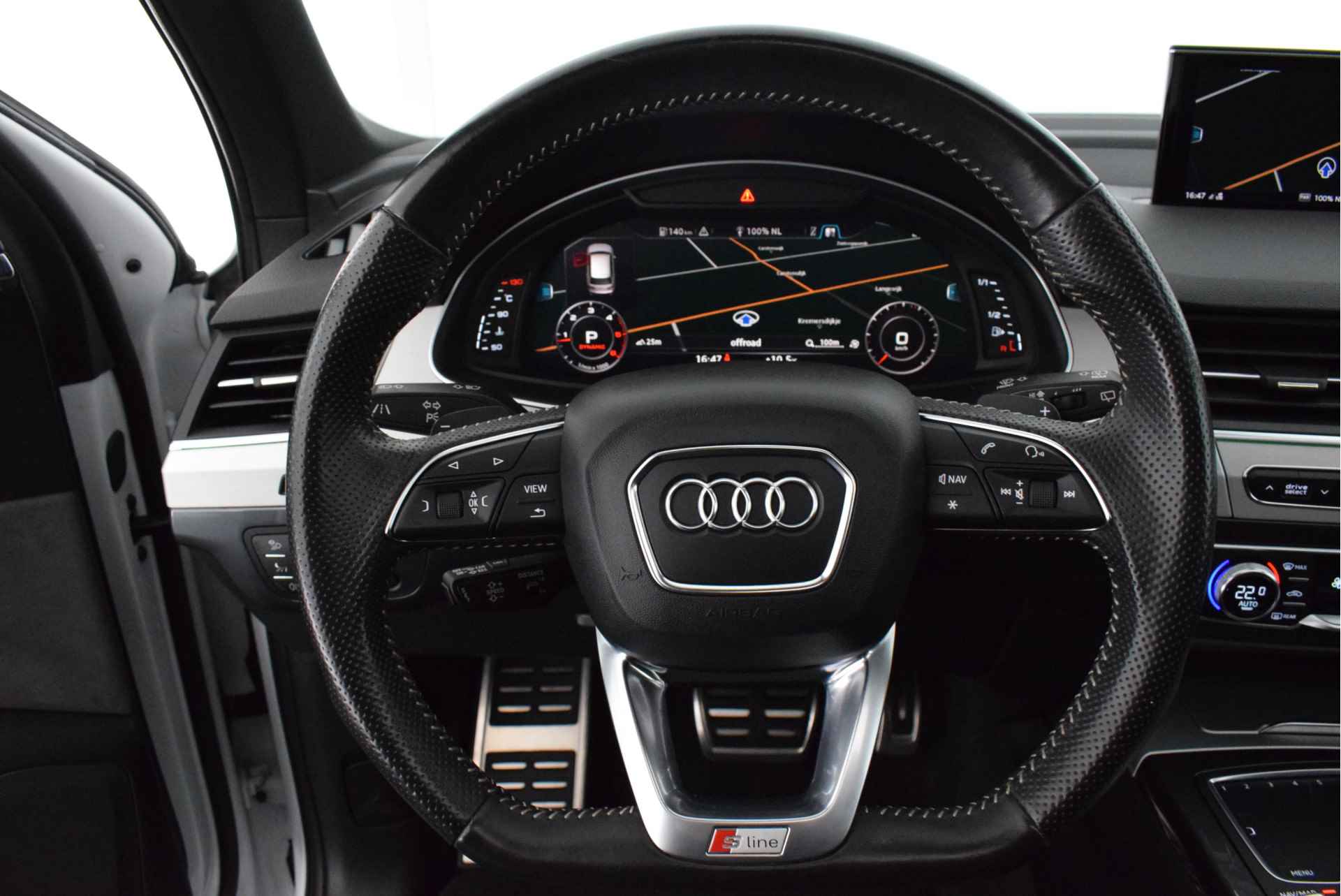 Audi Q7 3.0 TDI 272pk Tiptronic quattro 2x S-Line Trekhaak Camera Panoramadak Standkachel Virtual Cockpit Matrix Led Luchtvering Head-Up Navigatie - 16/65