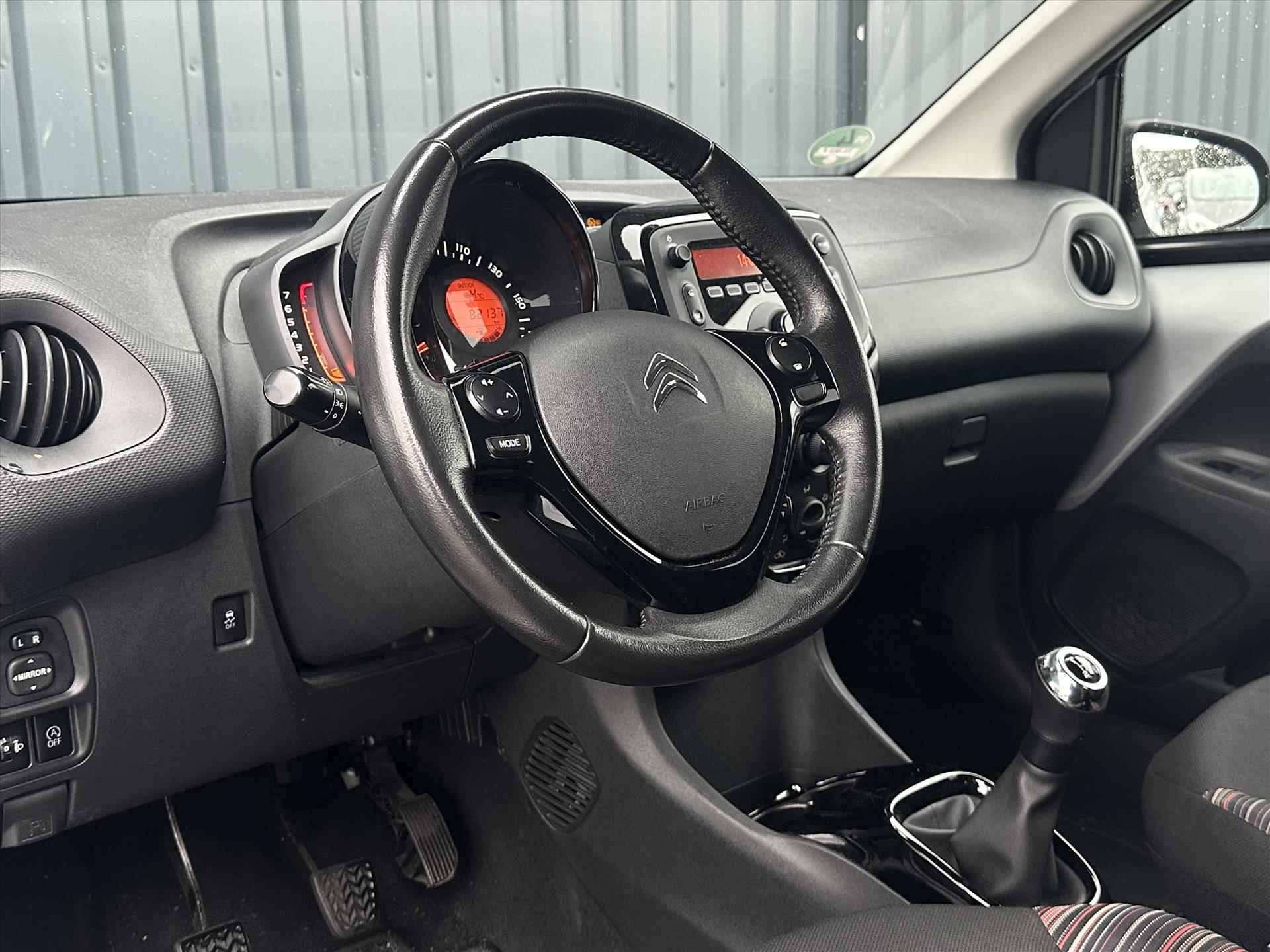 Citroen C1 1.0 VTi 68PK  5D Feel I Airco I Speed Limiter I USB I AUX I Multifunctioneel Stuurwiel I - 12/26