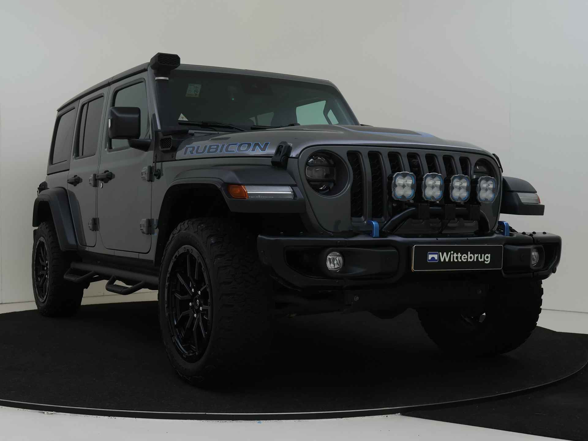 Jeep Wrangler Unlimited 4xe 380PK Rubicon | Leder | Navigatie | Camera | Stoel- en Stuurverwarming | - 4/43