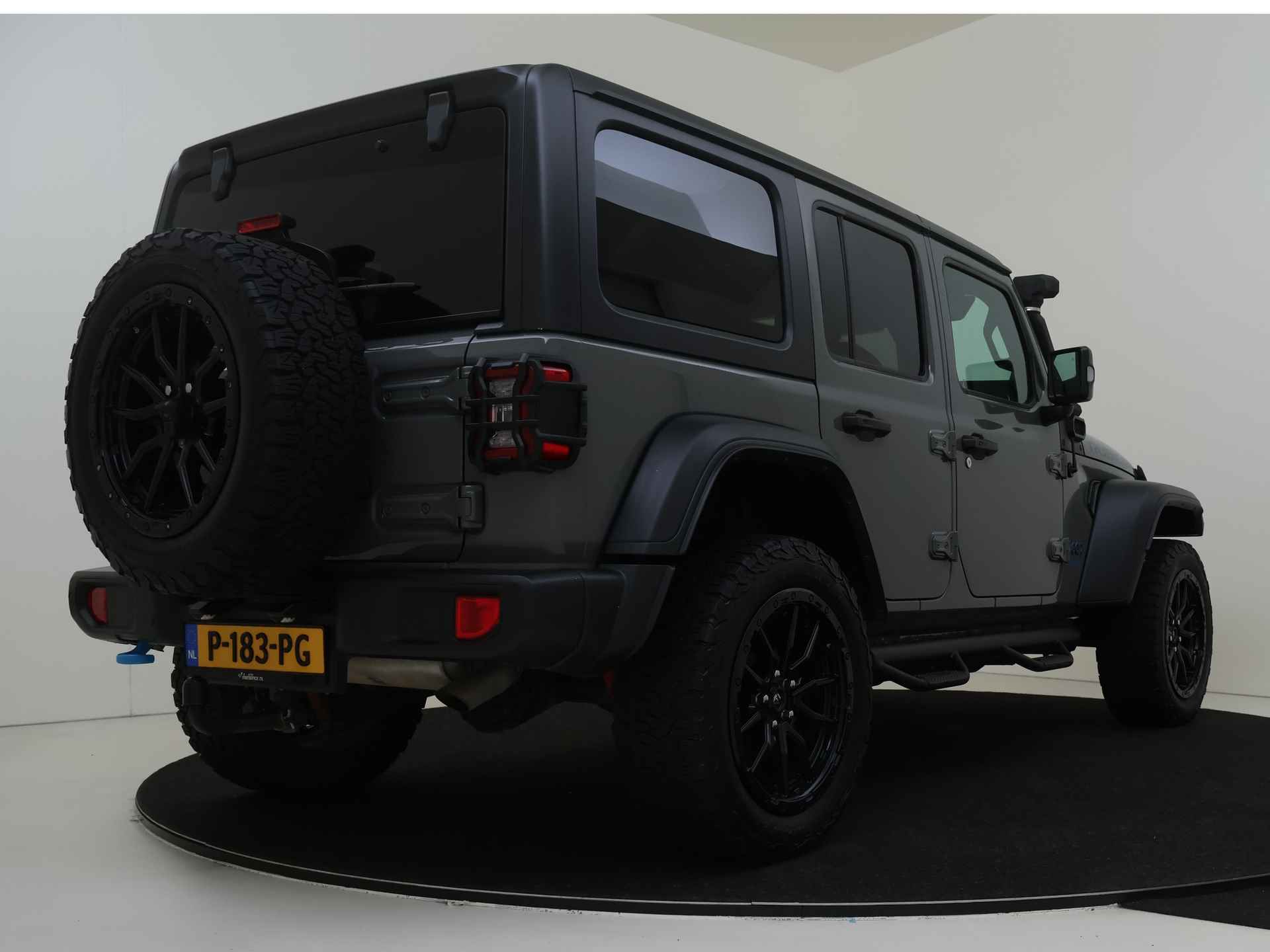 Jeep Wrangler Unlimited 4xe 380PK Rubicon | Leder | Navigatie | Camera | Stoel- en Stuurverwarming | - 11/43