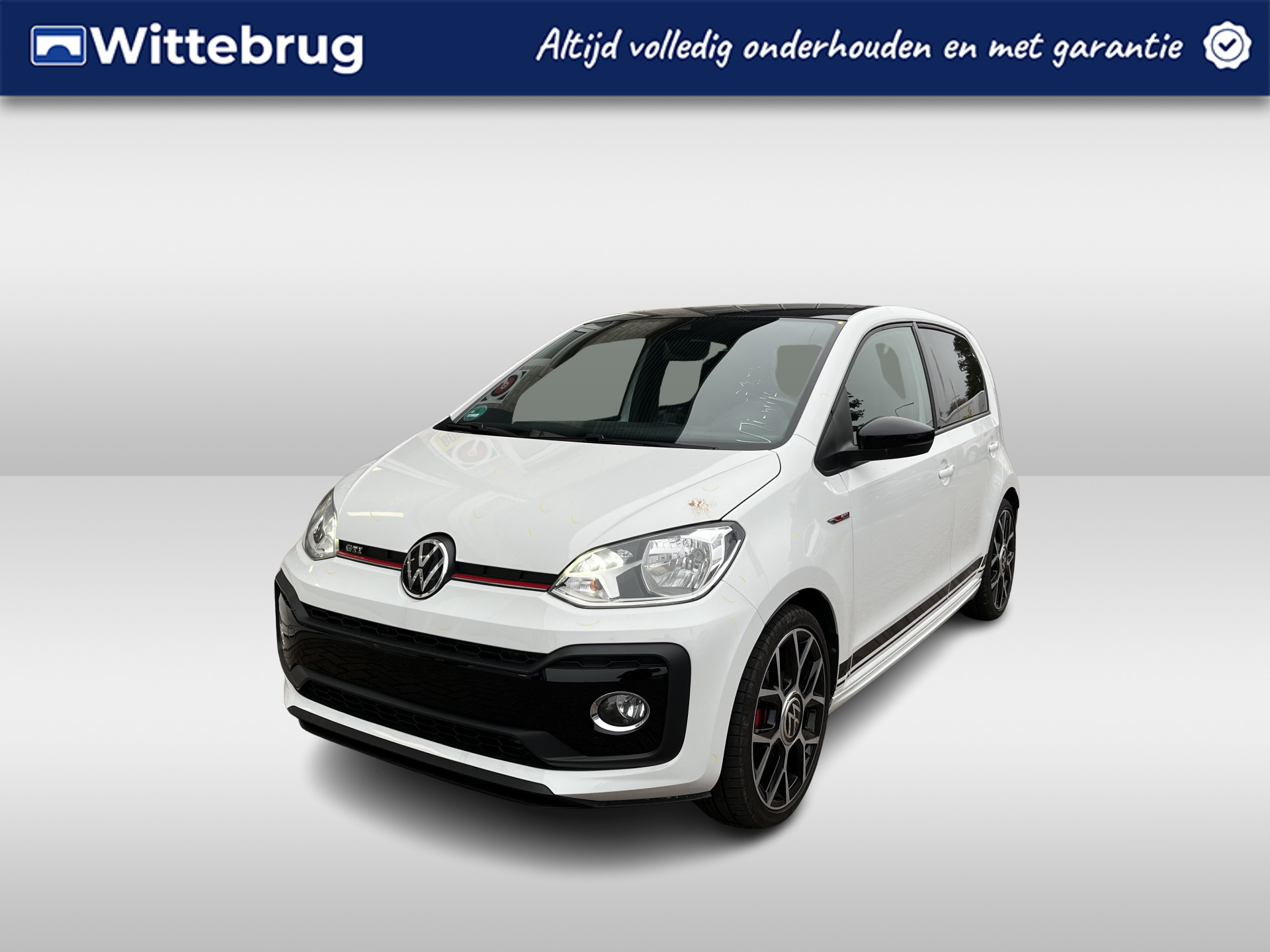 Volkswagen up! 1.0 TSI GTI / CAMERA/ PARK. SENSOREN/ 116 PK/ CRUISE/ STOEL VERWARM./ BLEUTOOTH/ CLIMA/ DAB/ 17" LMV/