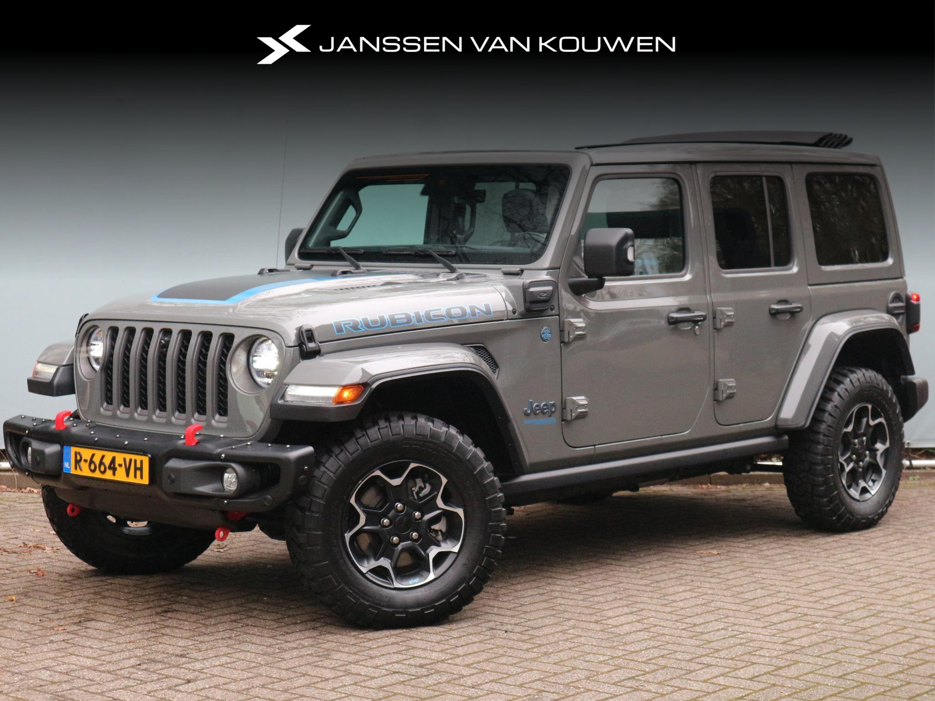 Jeep Wrangler Unlimited 4xe 380 pk Rubicon / Schuifdak / Leder / Keyless