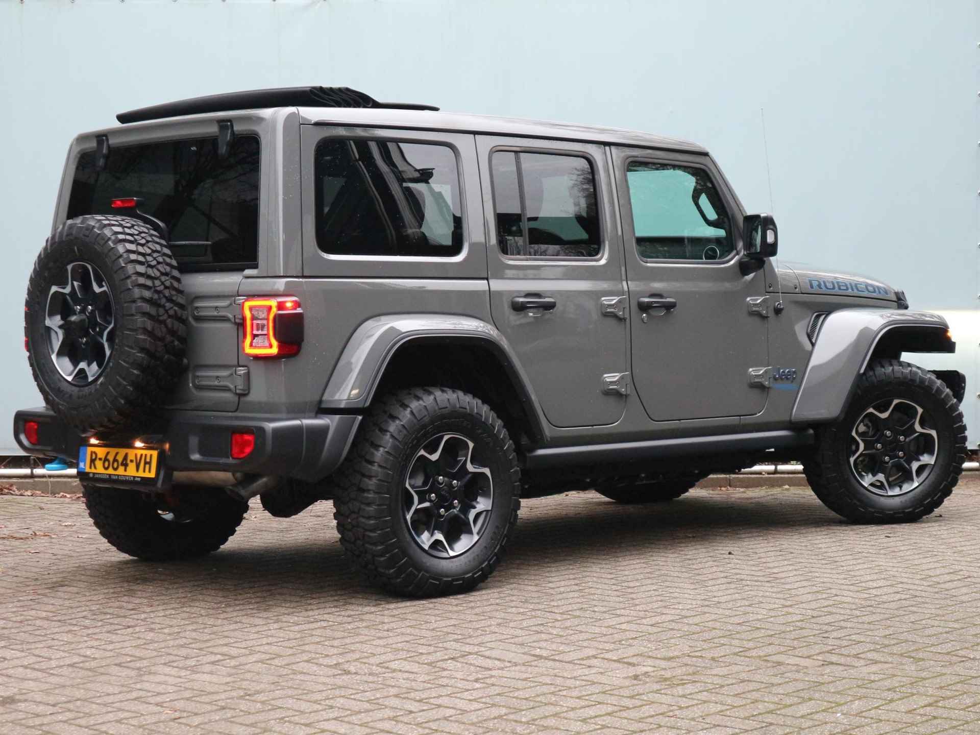 Jeep Wrangler Unlimited 4xe 380 pk Rubicon / Schuifdak / Leder / Keyless - 3/77