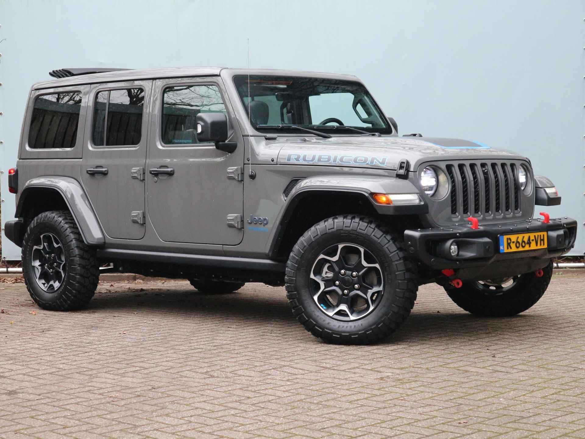 Jeep Wrangler Unlimited 4xe 380 pk Rubicon / Schuifdak / Leder / Keyless - 30/77