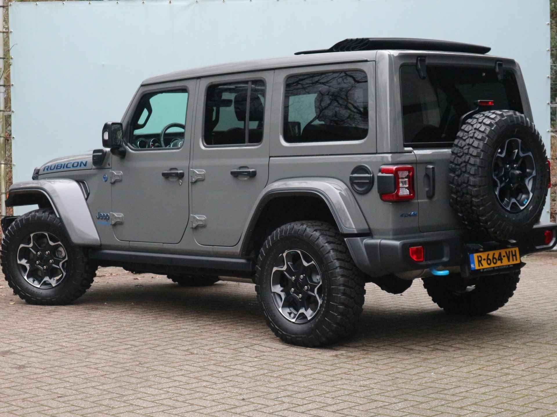 Jeep Wrangler Unlimited 4xe 380 pk Rubicon / Schuifdak / Leder / Keyless - 33/77