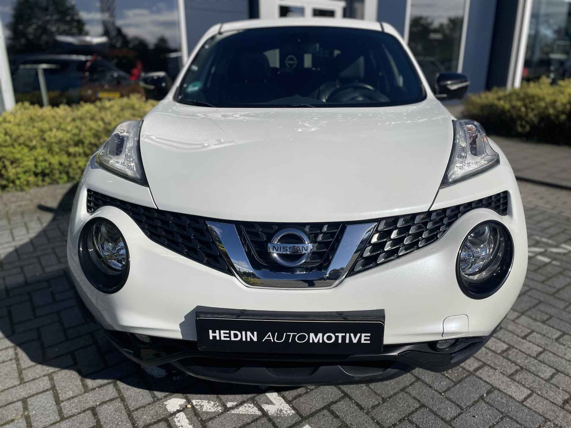 Nissan Juke 1.5 dCi Tekna "EXT Pack, Schuifdak, Leder, 4x Camera, 1e Eigenaar, DLR Onderhouden" - 3/28