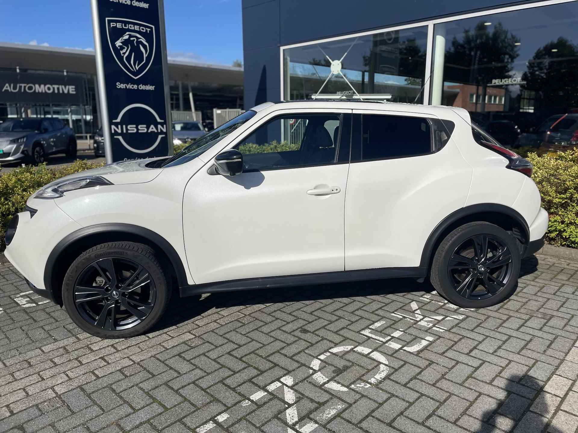 Nissan Juke 1.5 dCi Tekna "EXT Pack, Schuifdak, Leder, 4x Camera, 1e Eigenaar, DLR Onderhouden" - 5/28