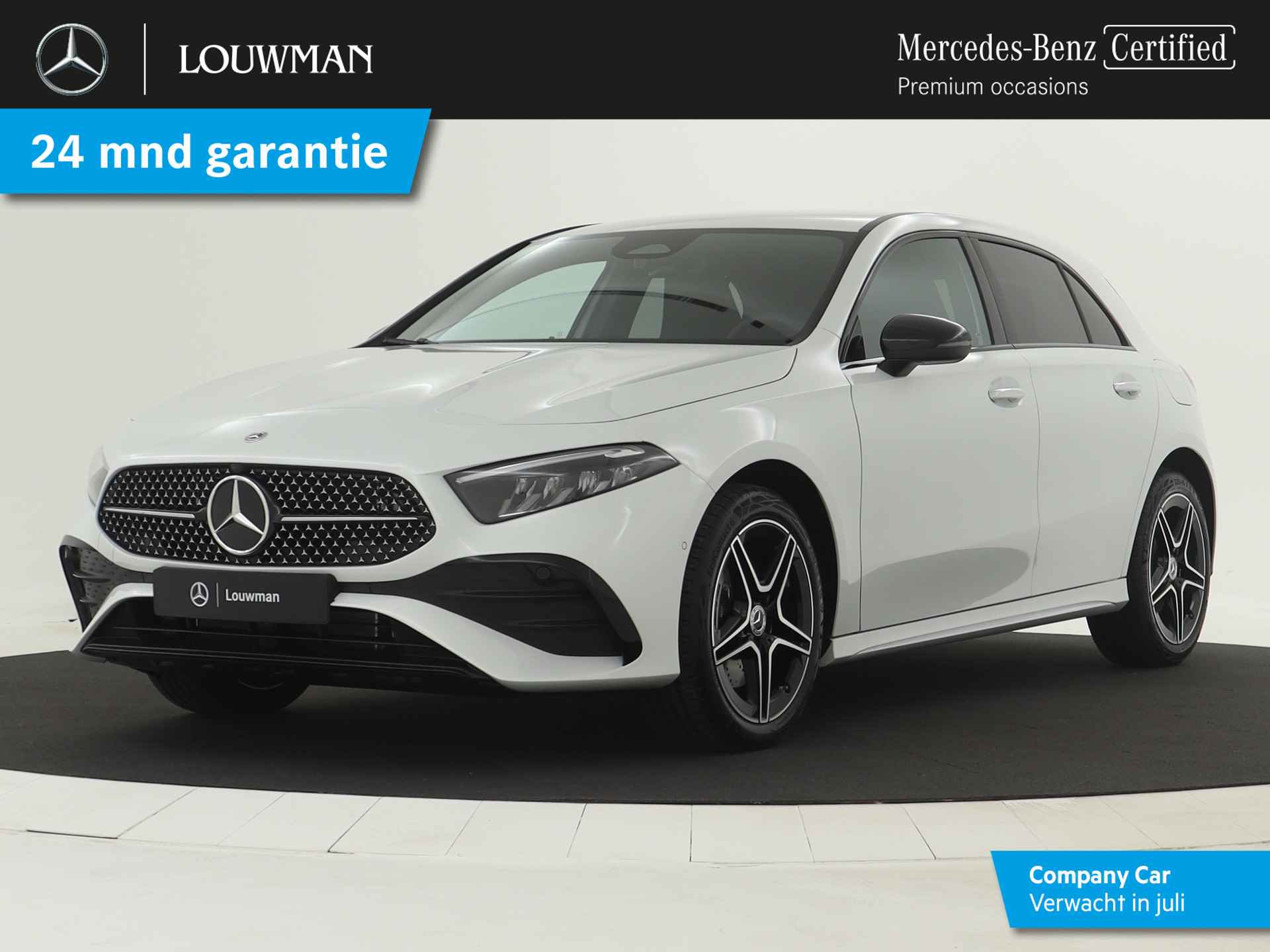 Mercedes-Benz A-Klasse 250 e AMG Line | Premium Pack | Nightpakket | Draadloos opladen voor smartphone | Sfeerverlichting | Dodehoekassistent |  Parkeerpakket met achteruitrijcamera | Extra USB-poorten | - 1/38