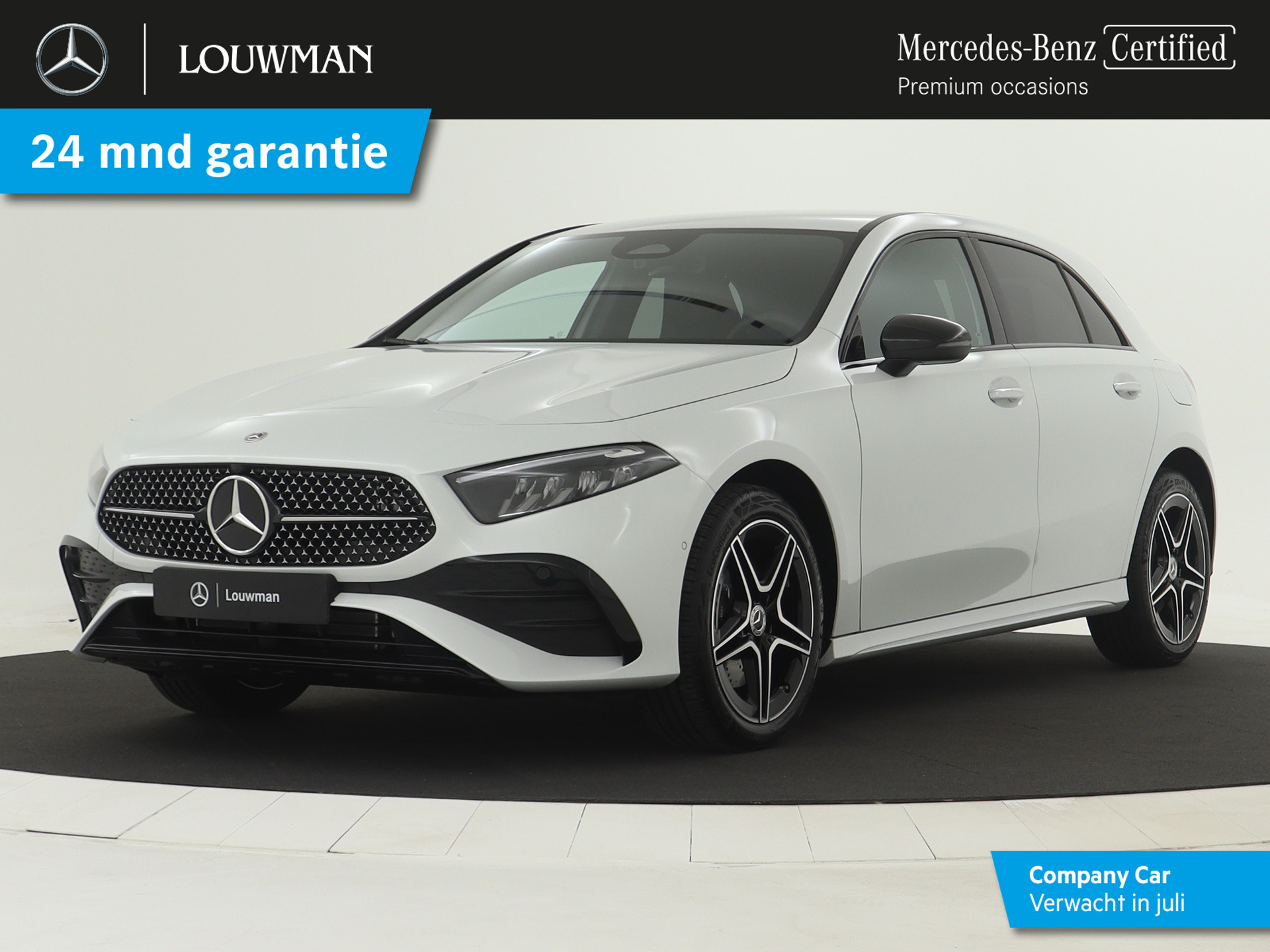 Mercedes-Benz A-Klasse 250 e AMG Line | Premium Pack | Nightpakket | Draadloos opladen voor smartphone | Sfeerverlichting | Dodehoekassistent |  Parkeerpakket met achteruitrijcamera | Extra USB-poorten |