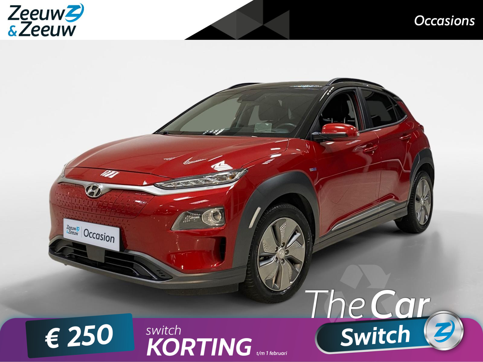 Hyundai Kona EV | 64 KWH | PREMIUM | NL-AUTO | DEALERONDERHOUDEN |