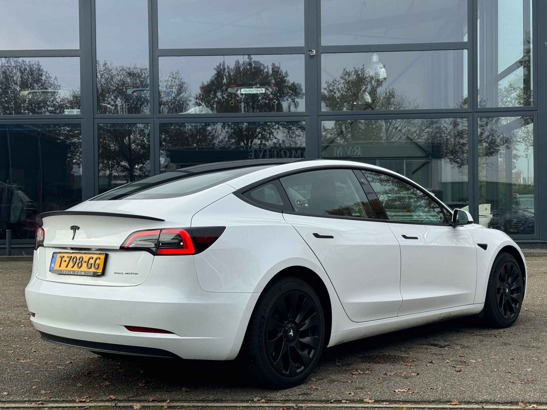 Tesla Model 3 Long Range AWD 75 kWh VOLLEDIGE FABR. GARANTIE t/m 03-2026 of 80.000km - 6/36