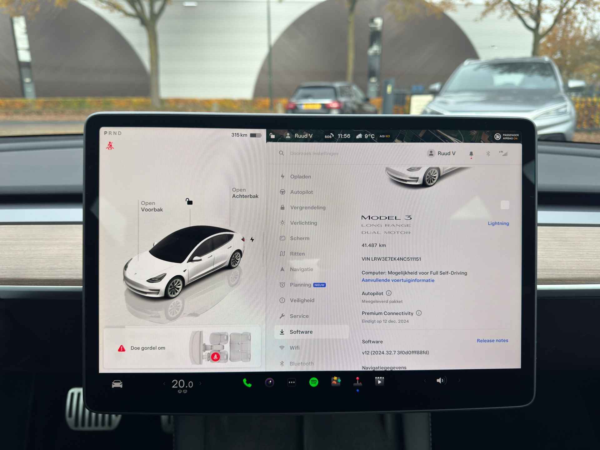 Tesla Model 3 Long Range AWD 75 kWh VOLLEDIGE FABR. GARANTIE t/m 03-2026 of 80.000km - 27/36