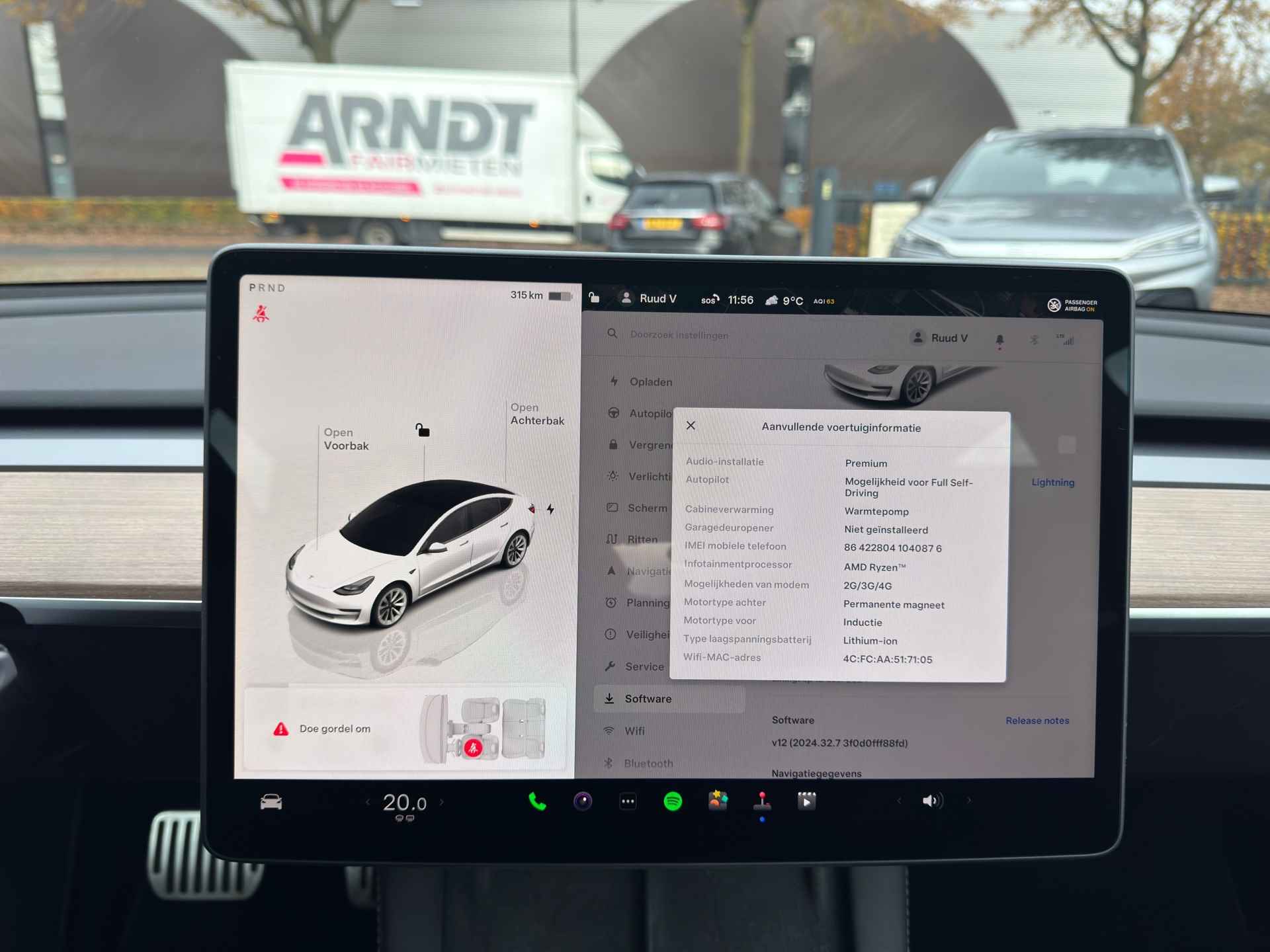 Tesla Model 3 Long Range AWD 75 kWh VOLLEDIGE FABR. GARANTIE t/m 03-2026 of 80.000km - 28/36