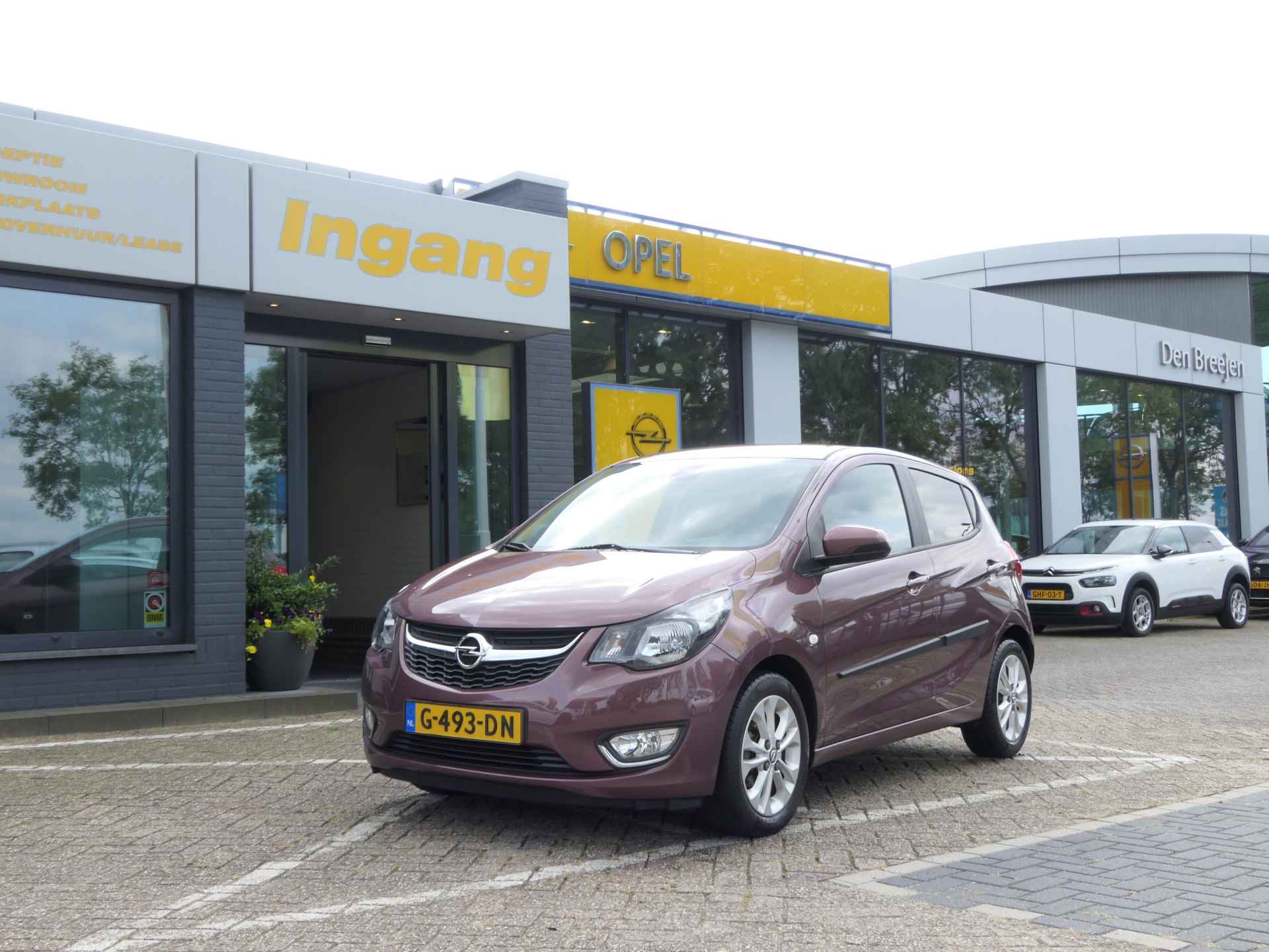 Opel KARL 1.0 ecoFLEX Innovation | Half Leder | Apple Carplay | Stoelverw. | Parkeersens - 1/36