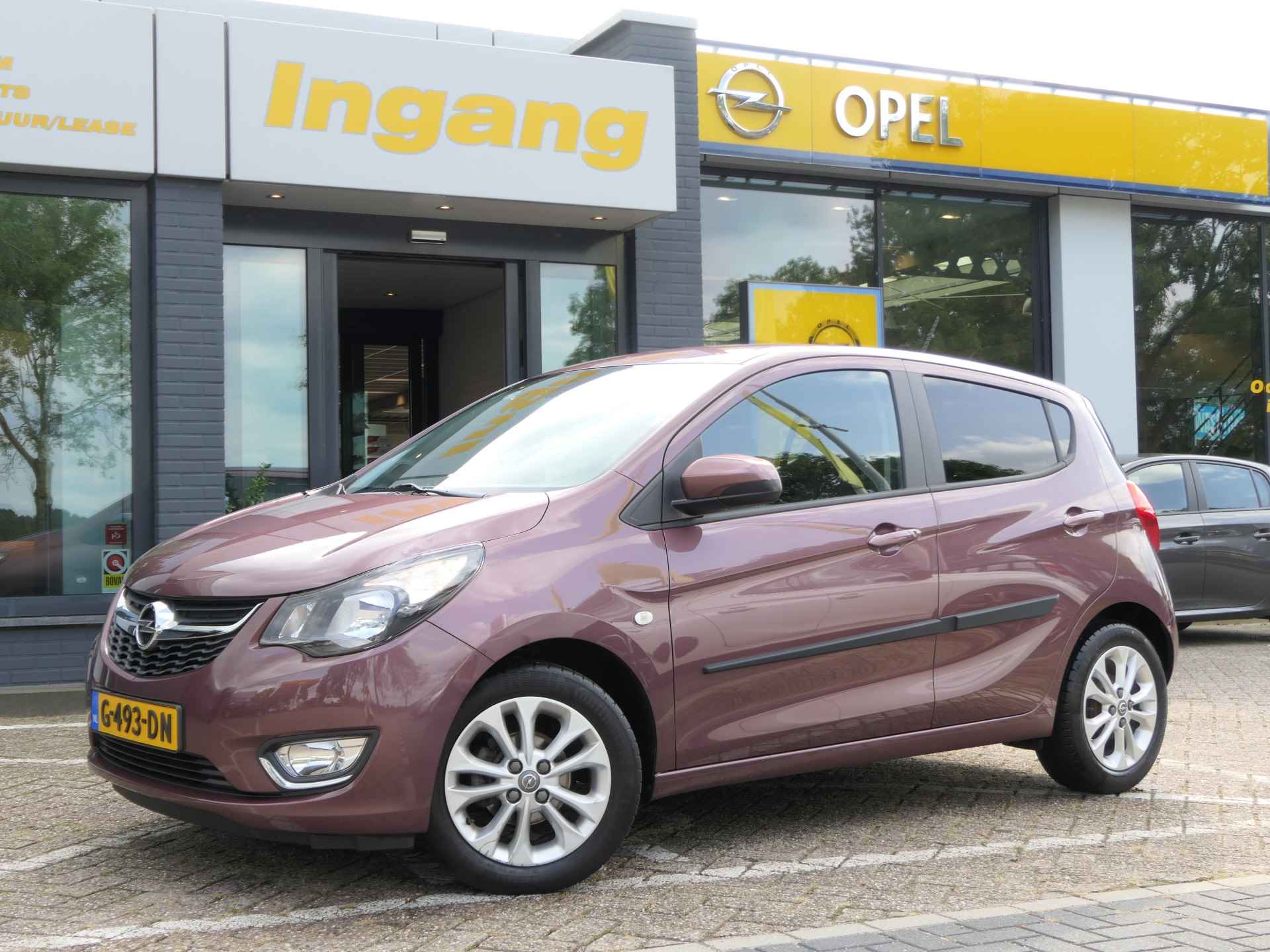 Opel KARL 1.0 ecoFLEX Innovation | Half Leder | Apple Carplay | Stoelverw. | Parkeersens - 10/36