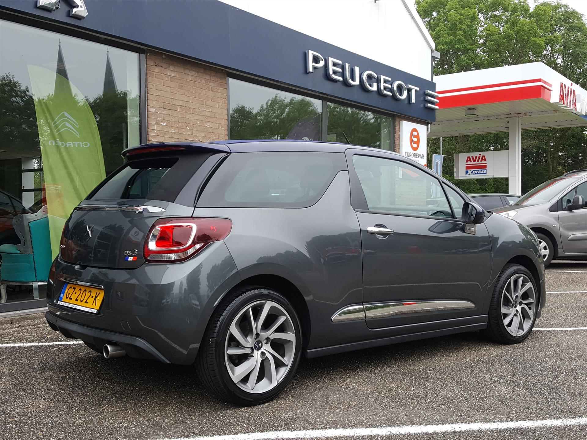 DS Ds3 CABRIOLET 1.2T PURETECH 110PK Navigatie | Cruise & Climate control | Achteruitrijcamera | Parkeersensoren | Bluetooth | LM-velgen - 4/37