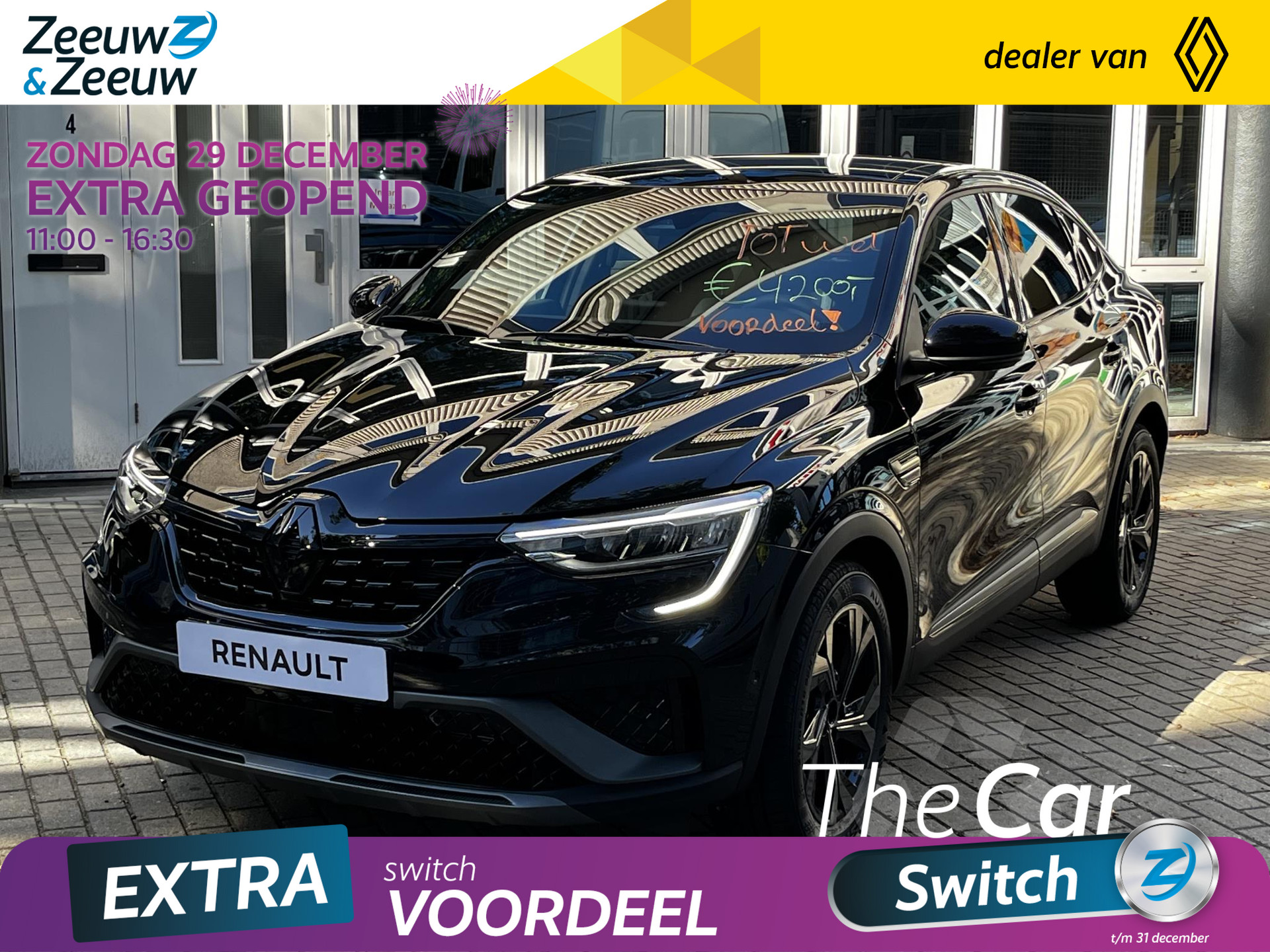 Renault Arkana 1.6 E-Tech hybrid 145 E-Tech Esprit Alpine | UW VOORDEEL TOT €2500,- |LET OP, BEPERKTE VOORRAAD | OP = OP!