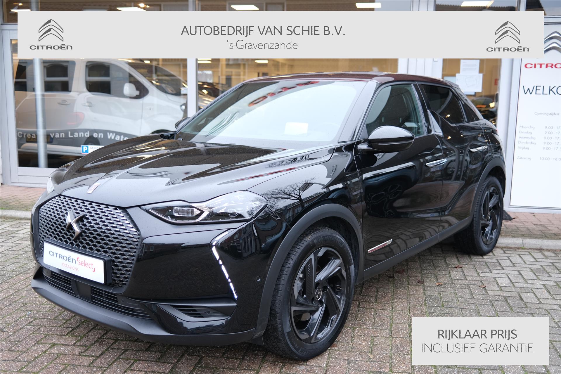 DS Ds 3 Crossback 155 Automaat La Première Nappa leer - Trekhaak alle opties!