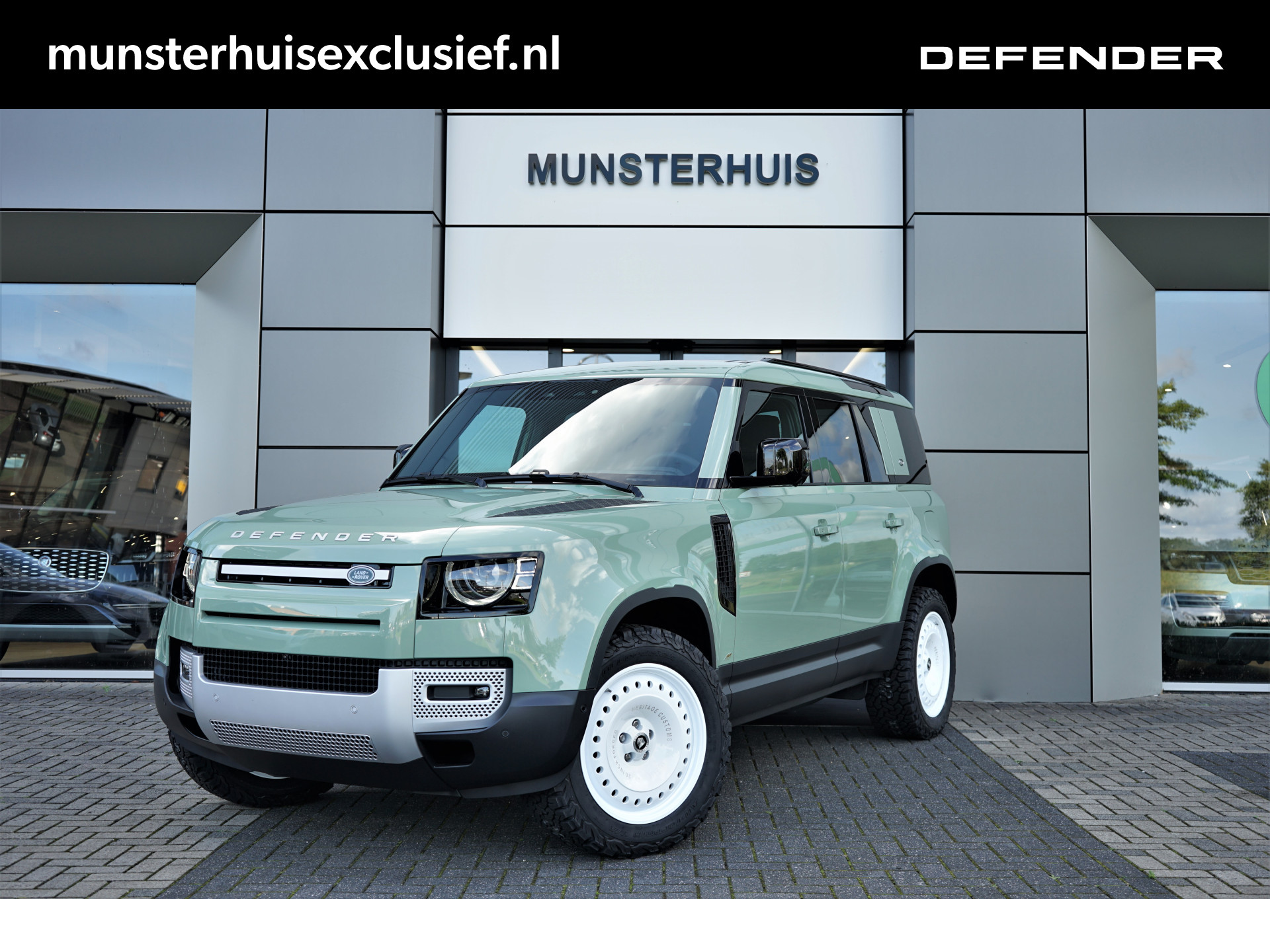 Land Rover Defender 2.0 P400e 110 75 Edition AWD | Limited Edition | 20" Heritage Customs wielen | Demo |