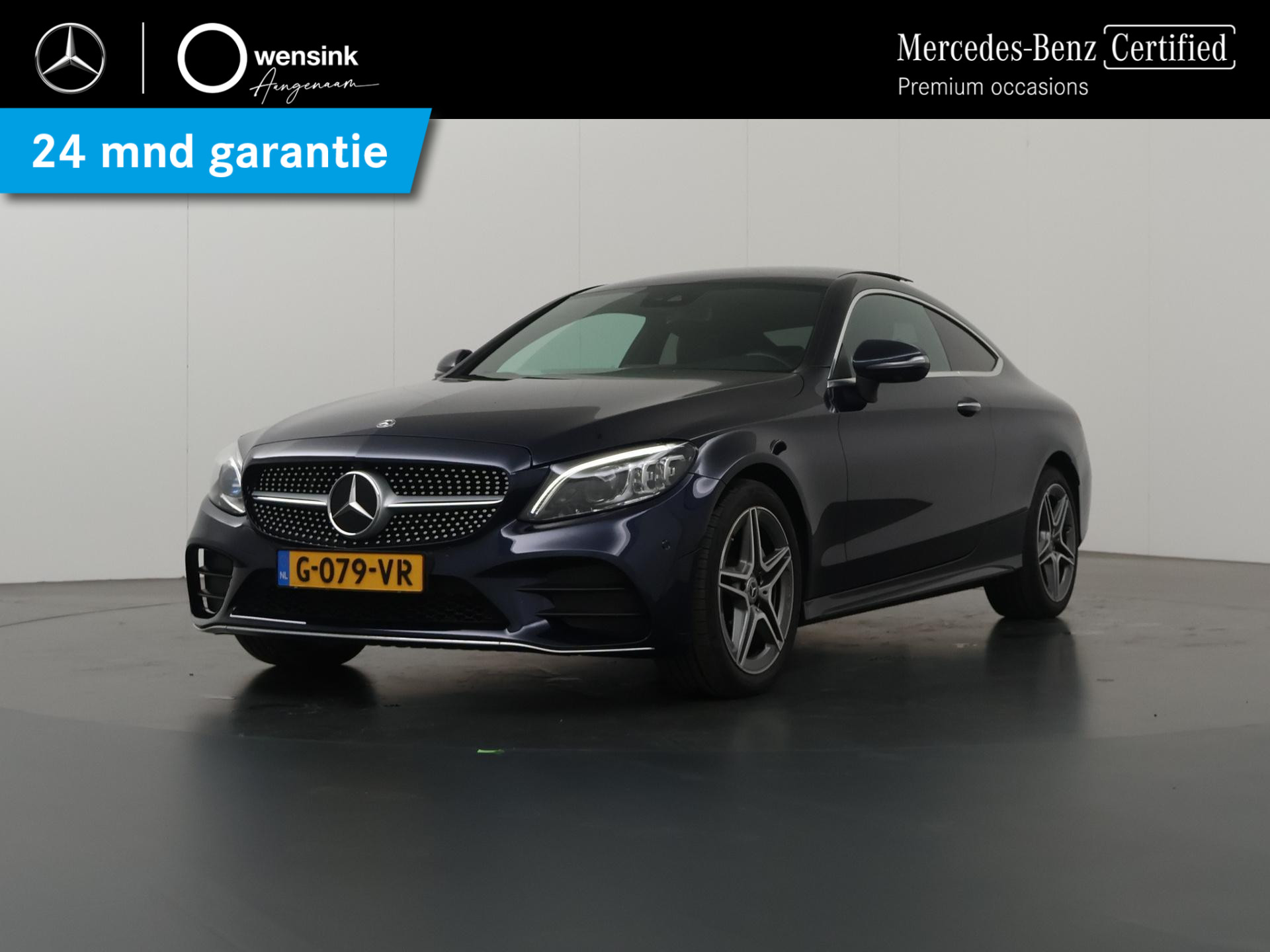 Mercedes-Benz C-klasse Coupé 180 Premium Plus Pack | AMG | Panoramadak | Multi Beam | Sfeerverlichting | Lederen bekleding |