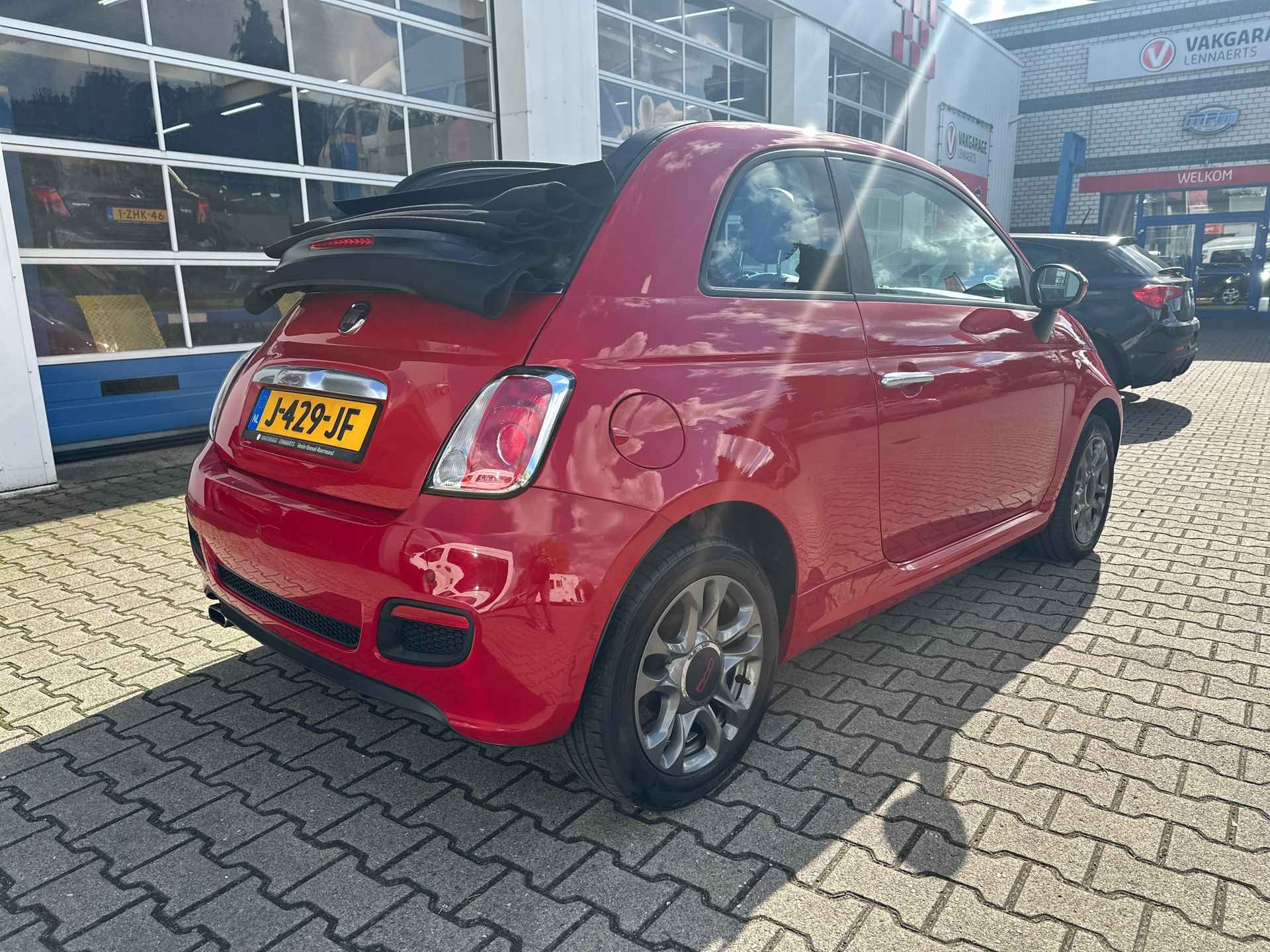 Fiat 500C 1.2 Cabrio Sport (RIJKLAARPRIJS/BOVAG GARANTIE) - 7/25