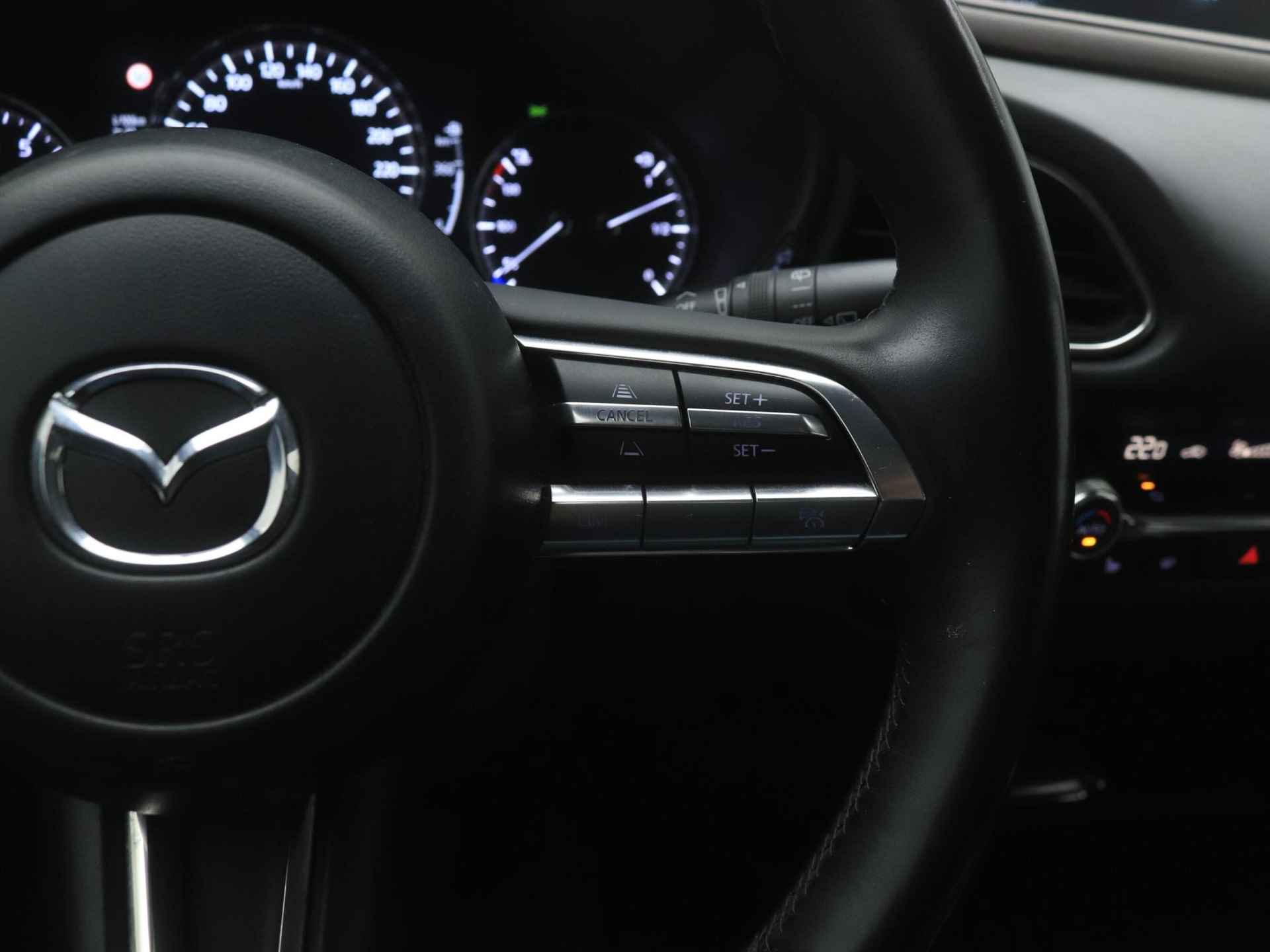 Mazda CX-30 2.0 SkyActiv-G Comfort met leer pakket en afneembare trekhaak : dealer onderhouden - 22/44