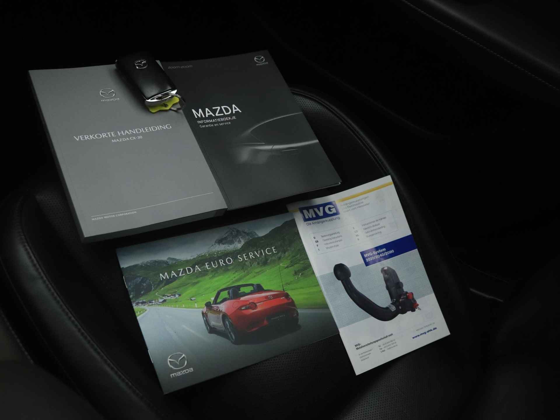 Mazda CX-30 2.0 SkyActiv-G Comfort met leer pakket en afneembare trekhaak : dealer onderhouden - 36/44