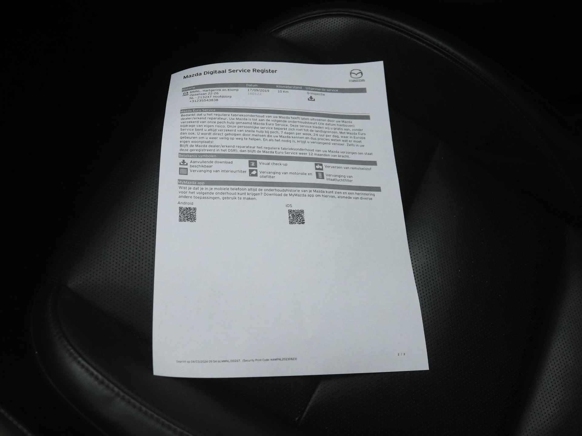Mazda CX-30 2.0 SkyActiv-G Comfort met leer pakket en afneembare trekhaak : dealer onderhouden - 38/44