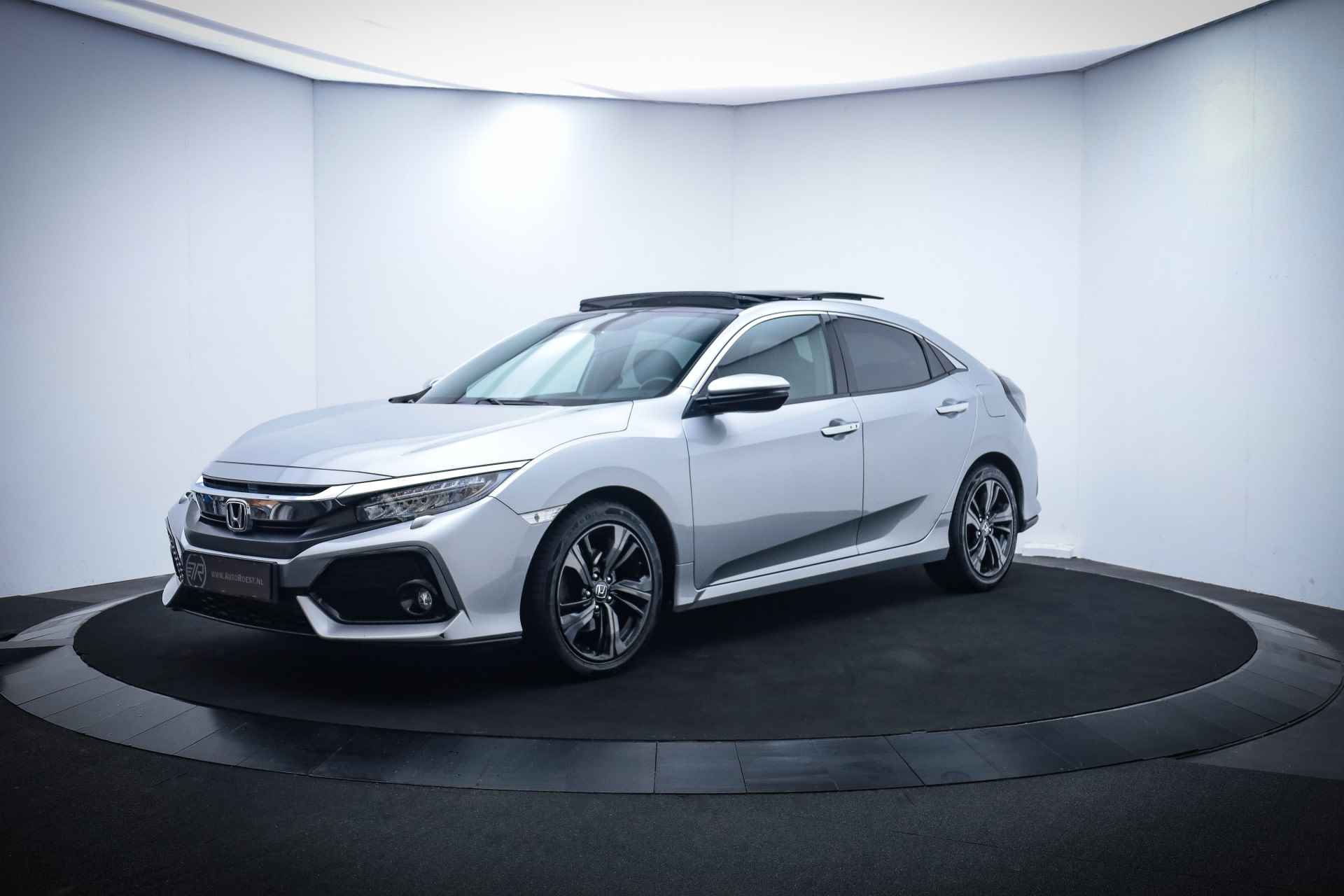 Honda Civic 1.5i-VTEC 182PK Aut.PRESTIGE SPORT PANO/FULL LED/CAMERA/CARPLAY/LEDER/NAVI/STOELVERW./BLINDSPOT/ACC/LMV - 1/26