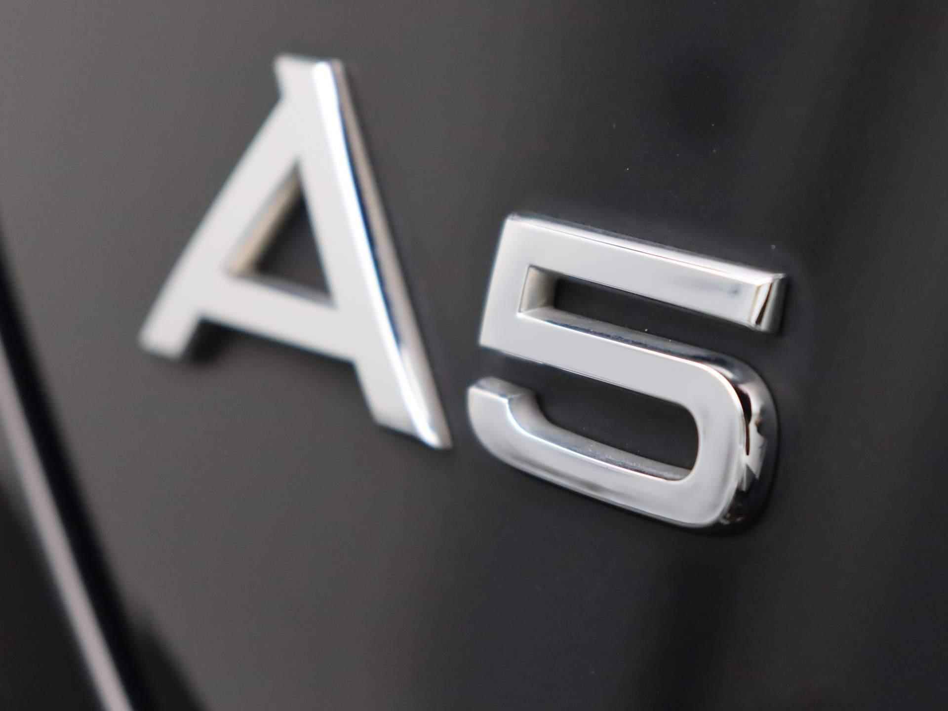 Audi A5 Sportback 2.0 TDI Pro Line | VIRTUAL COCKPIT | NAVIGATIE | LEDEREN BEKLEDING | STOELVERWARMING | CRUISE CONTROL | CLIMATE CONTROL | PARKEERSENSOREN VOOR + ACHTER | ELEKTRISCHE BEDIENBARE ACHTERKLEP | - 22/37