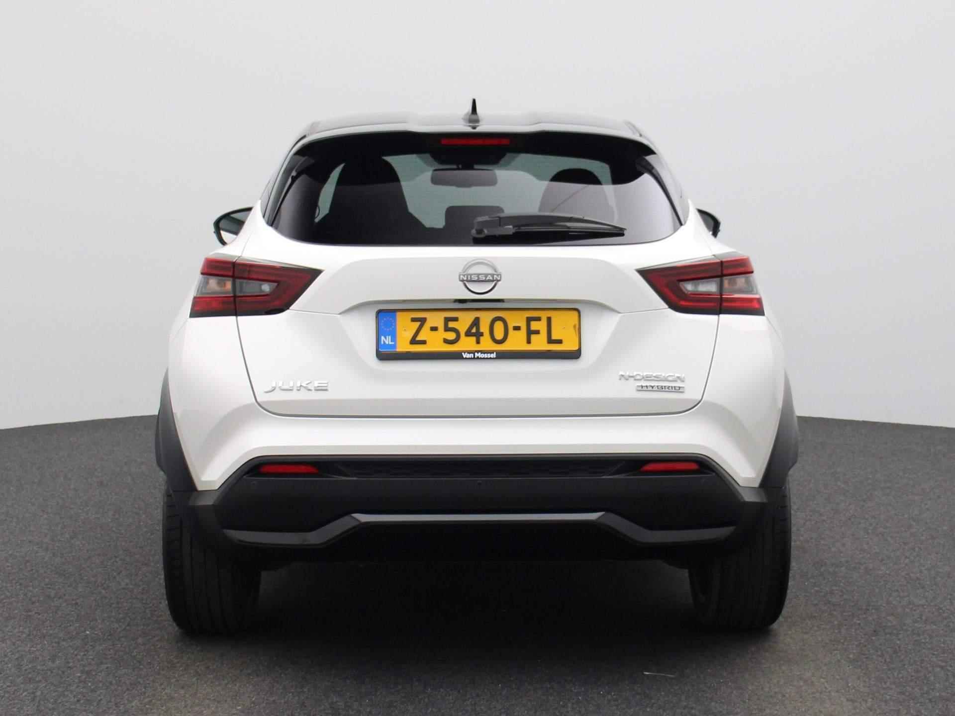 Nissan Juke 1.6 Hybrid N-Design 143pk | Automaat | Navigatie | Achteruitrijcamera | Half-Leder | Parkeersensoren voor & achter | Apple CarPlay & Android Auto - 6/33