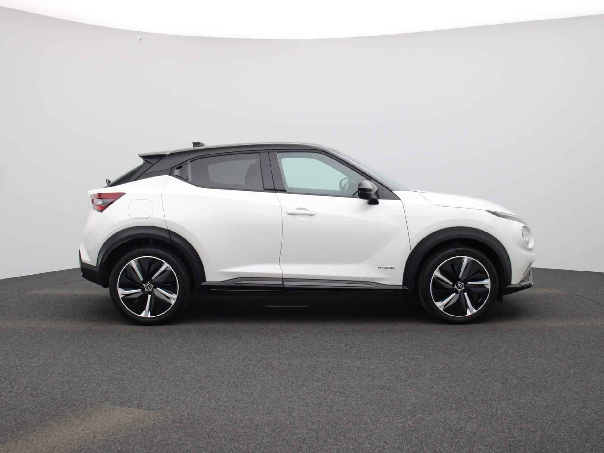 Nissan Juke 1.6 Hybrid N-Design 143pk | Automaat | Navigatie | Achteruitrijcamera | Half-Leder | Parkeersensoren voor & achter | Apple CarPlay & Android Auto - 7/33